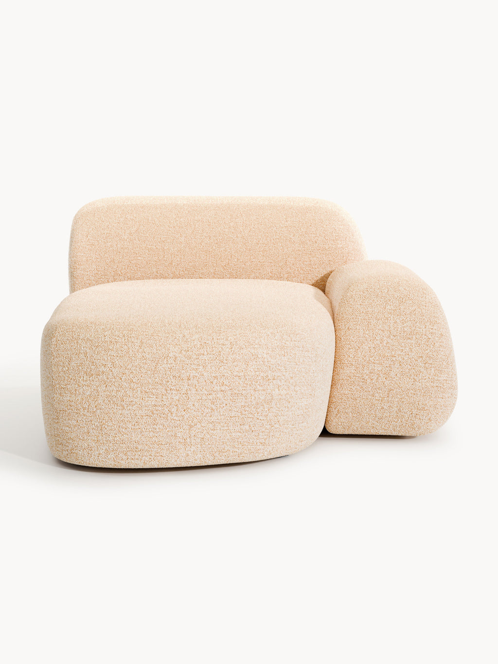 Gallery image 1 - Bouclé Chaise Corner Module Wolke