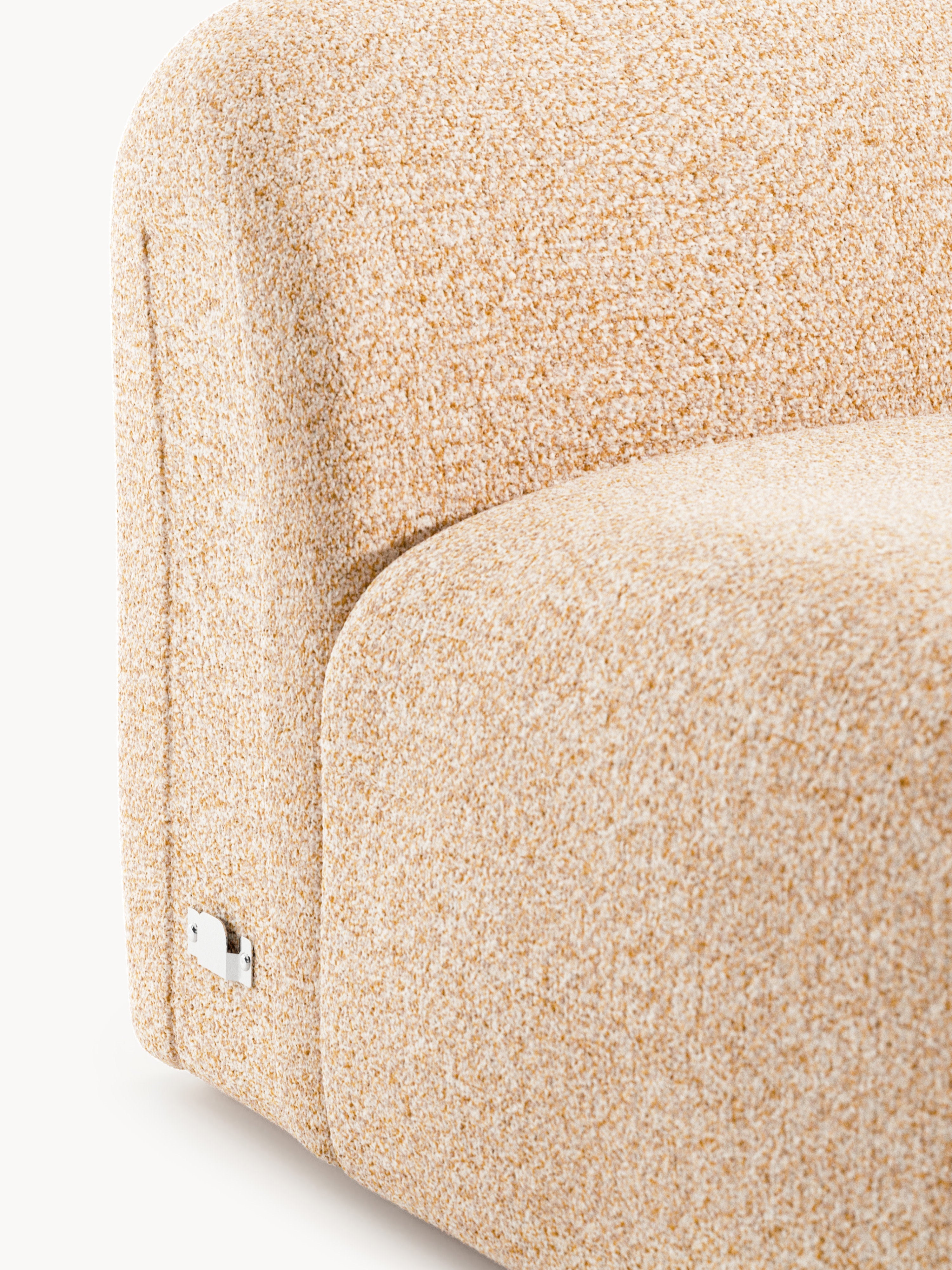Wolke Bouclé Chaise Corner Module