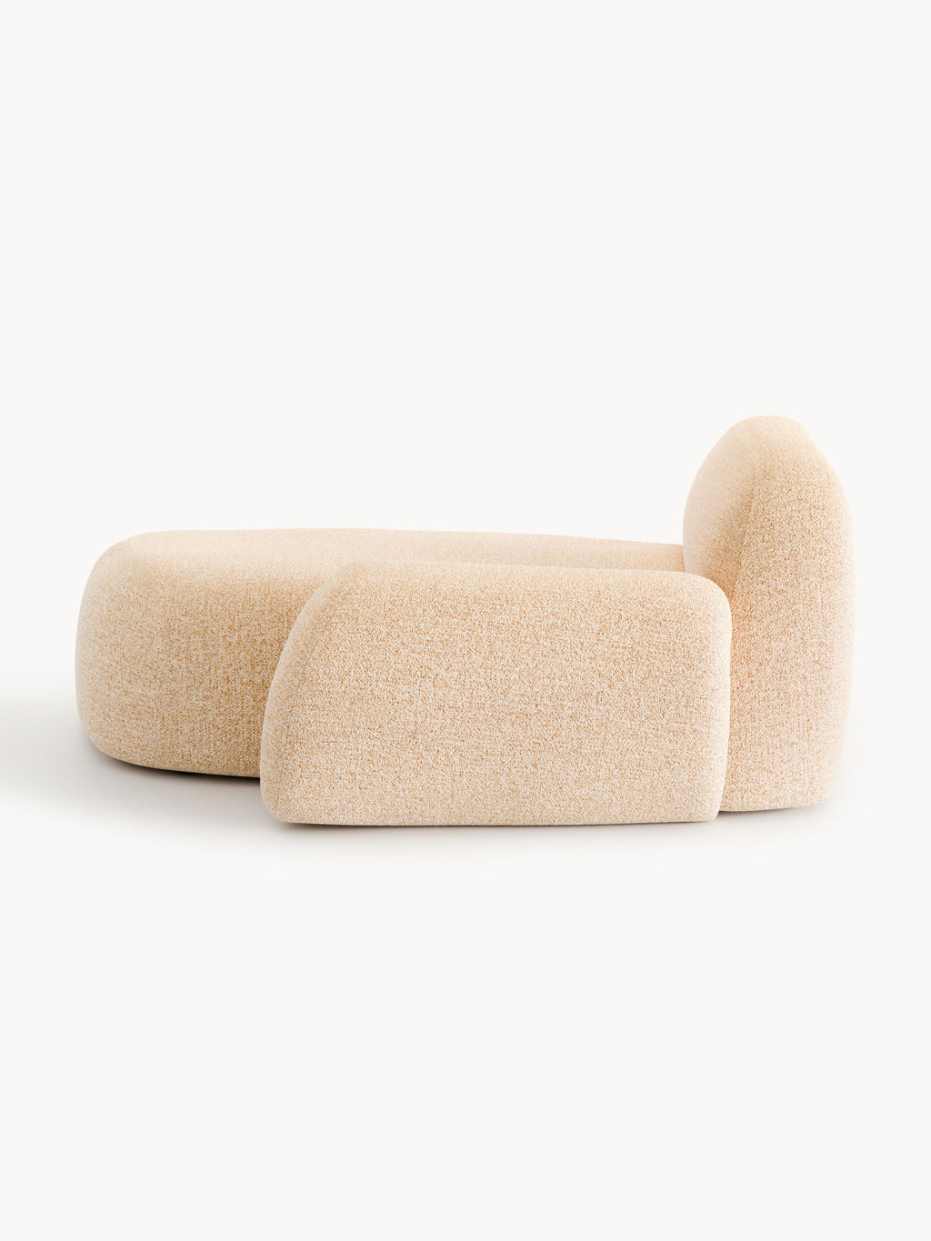 Wolke Bouclé Chaise Corner Module
