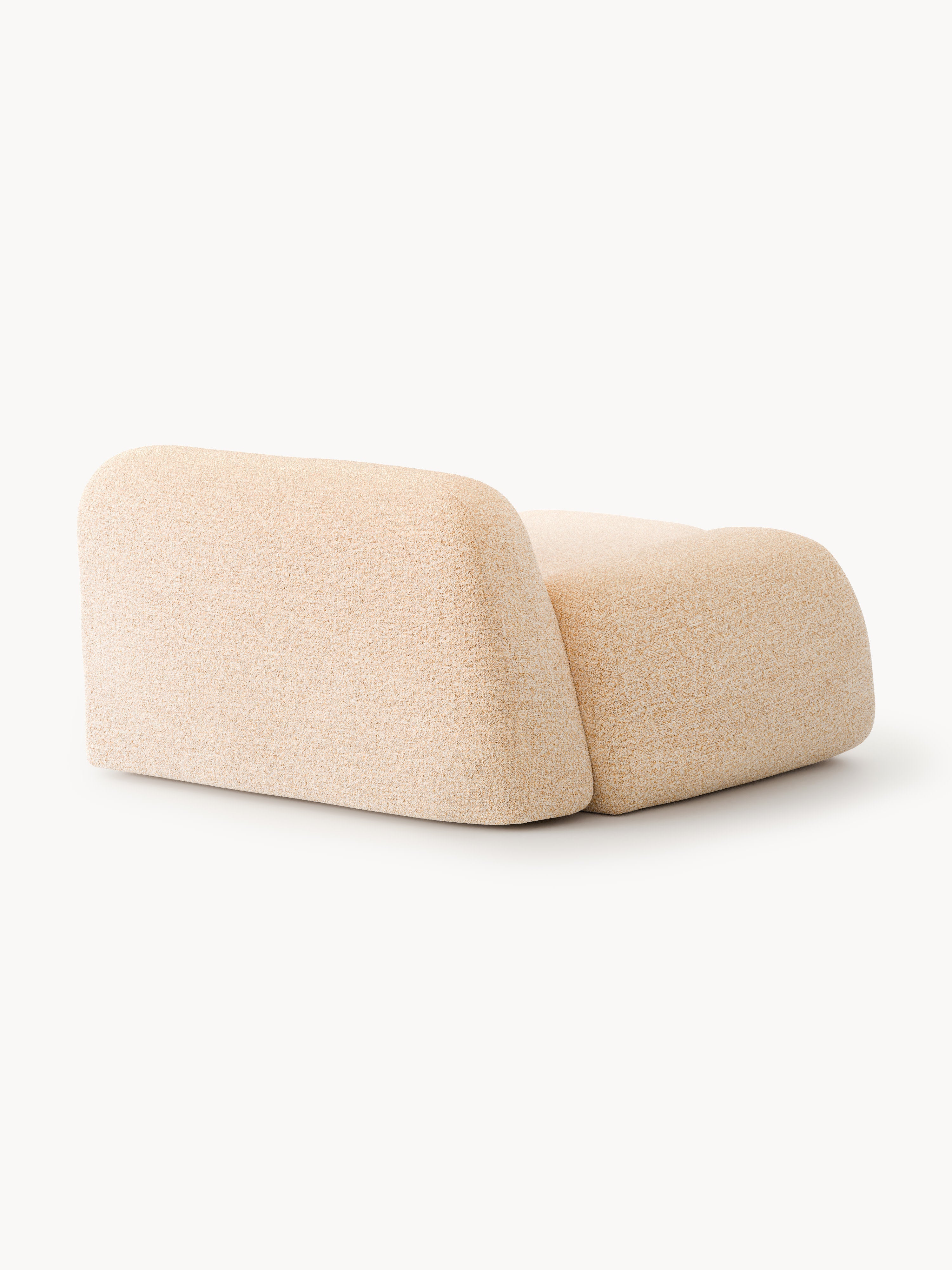 Wolke Bouclé Chaise Corner Module