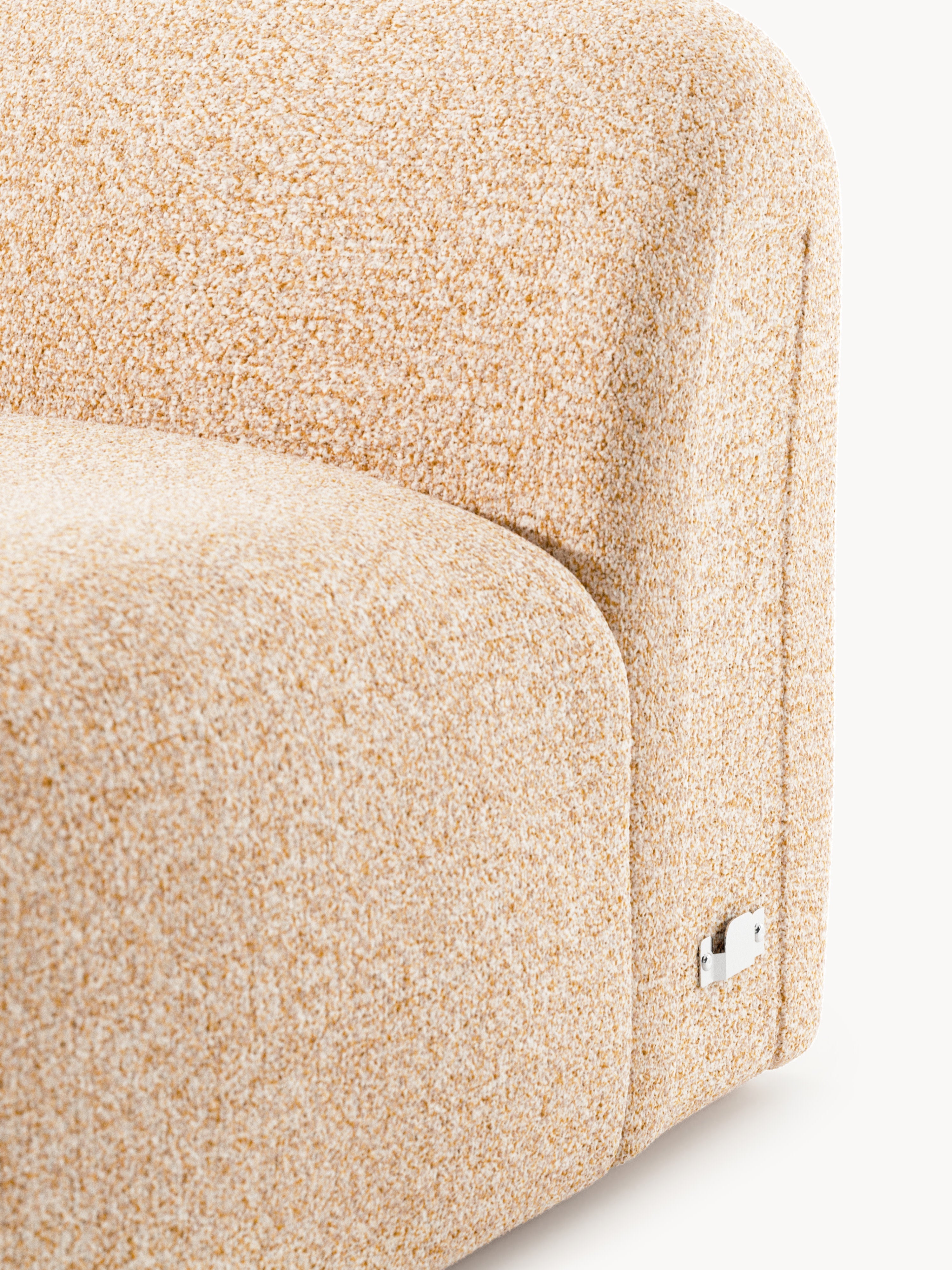 Wolke Bouclé Chaise Corner Module