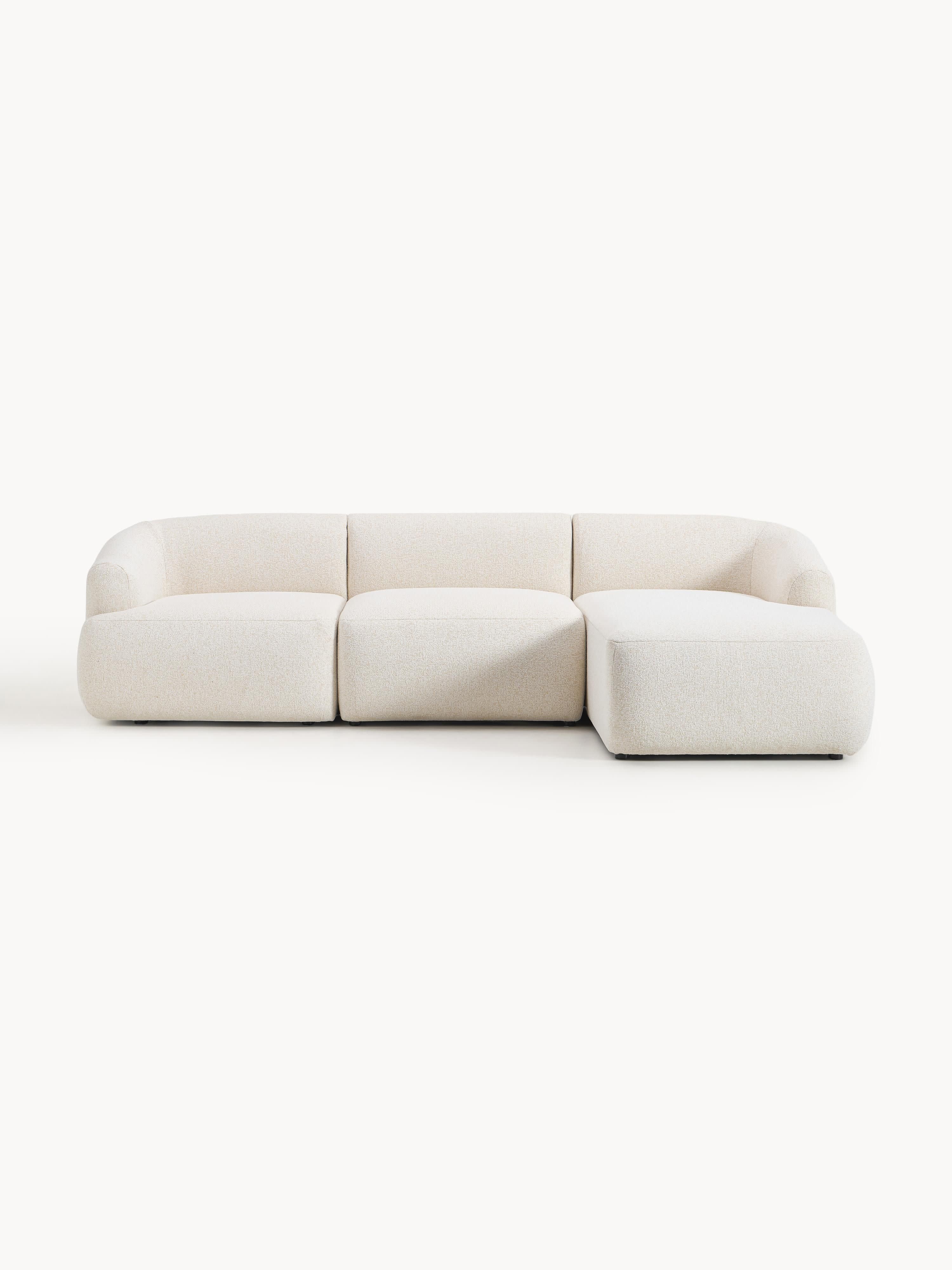 Gallery image 1 - Modular Bouclé Corner Sofa Sofia (4-seater)