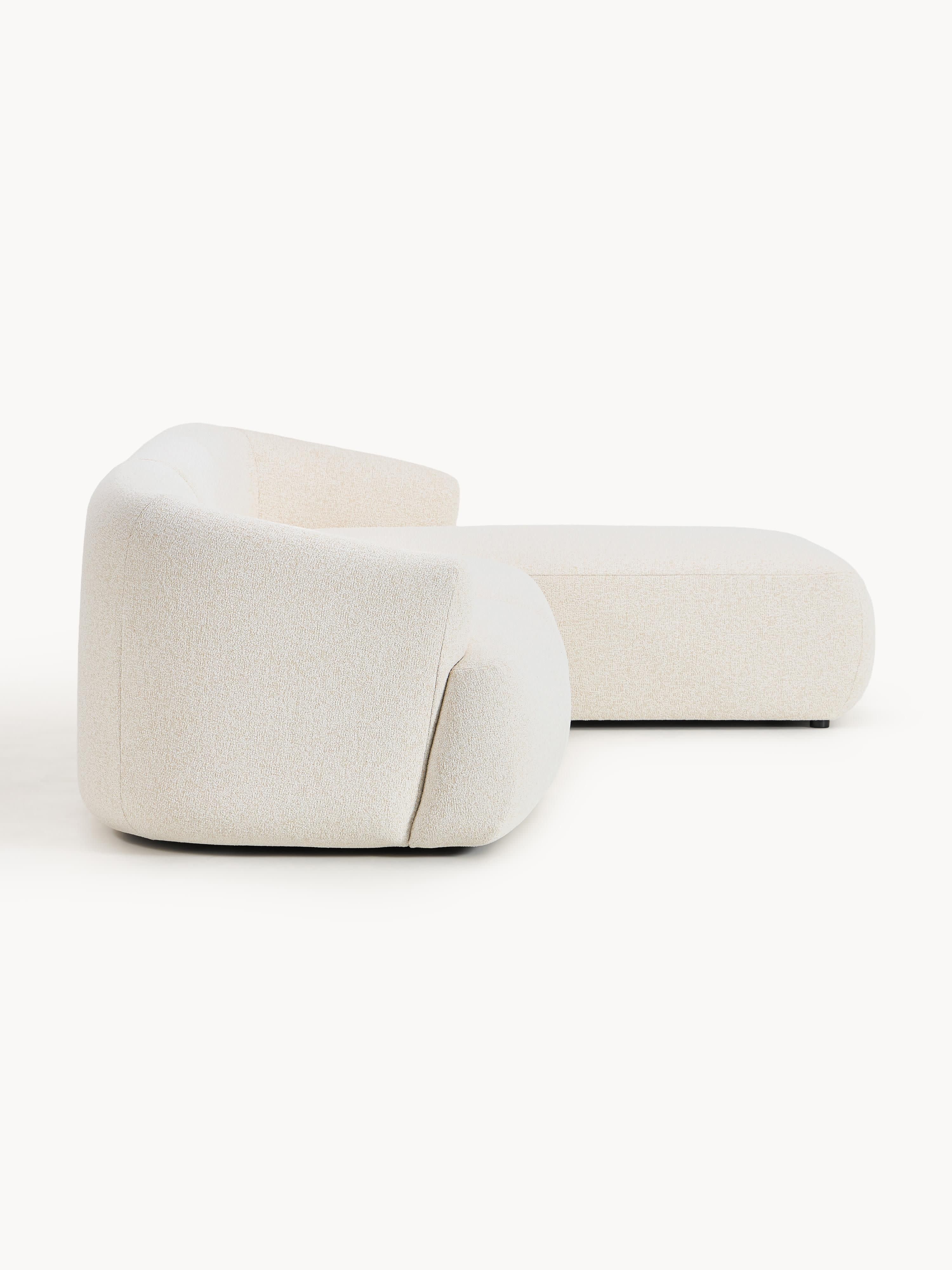 Sofia Modular Bouclé Corner Sofa (4-seater)