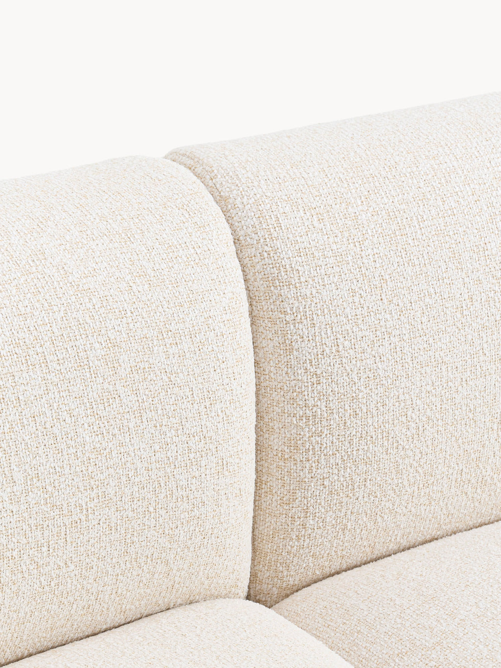 Sofia Modular Bouclé Corner Sofa (4-seater)