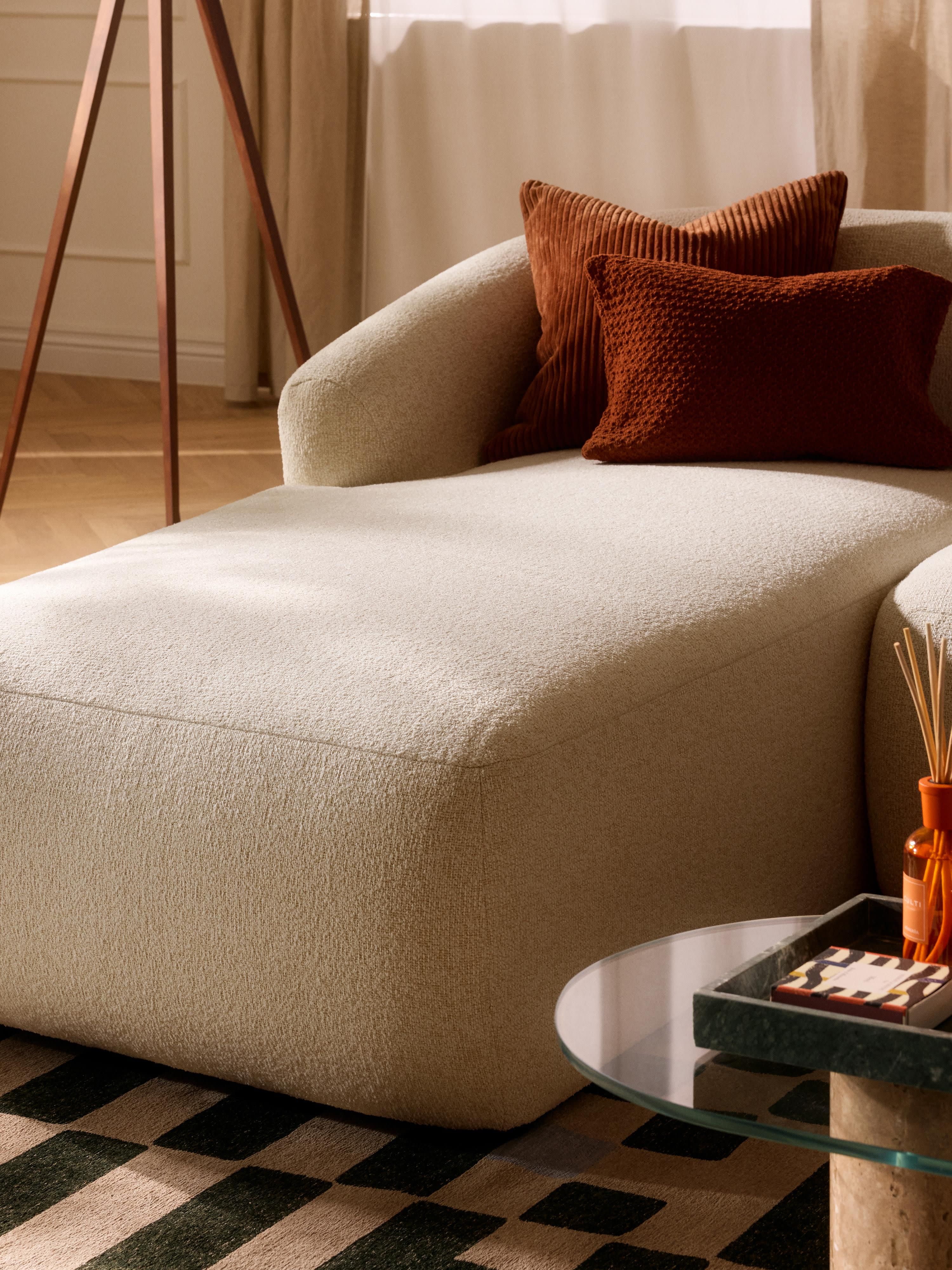 Sofia Modular Bouclé Corner Sofa (4-seater)