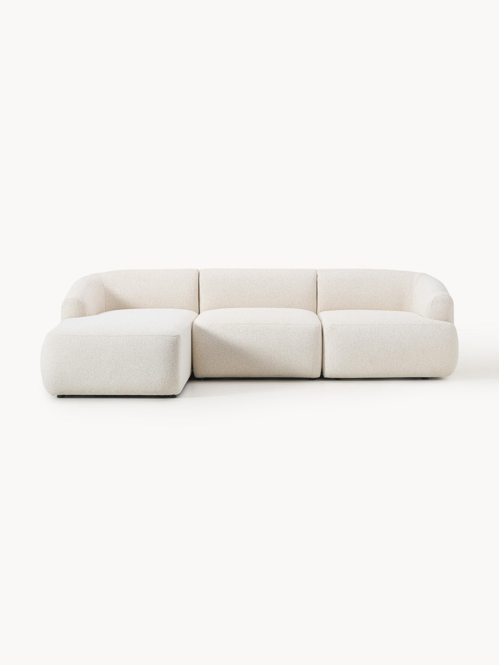 Sofia Modular Bouclé Corner Sofa (4-seater)
