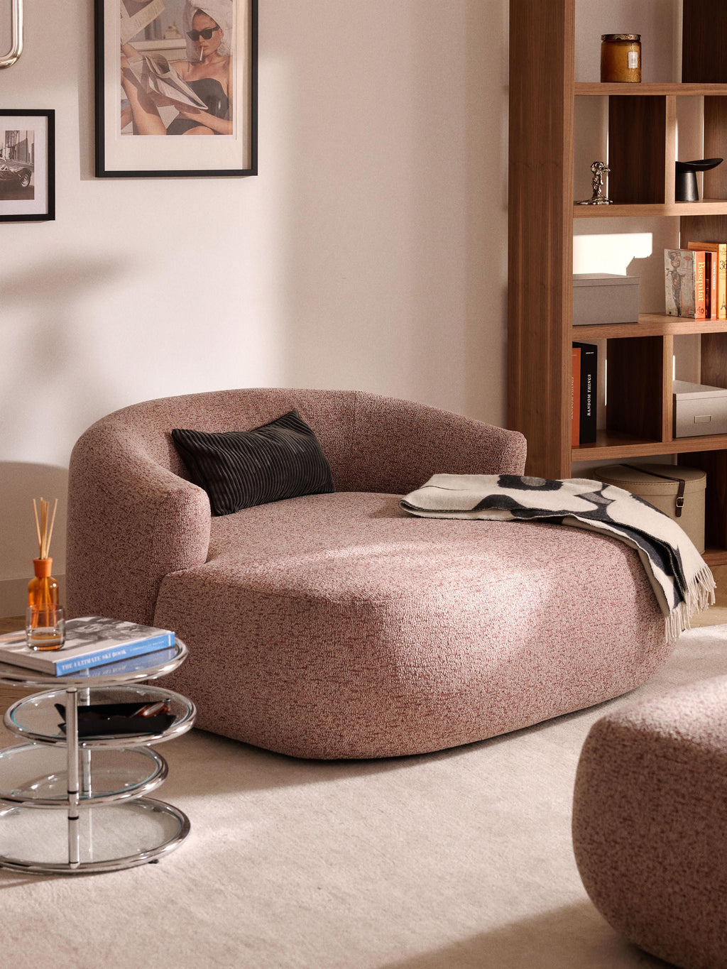Sofia XL Bouclé Lounge Chair