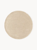 Gallery image 1 - Round Hand-Tufted Wool Rug Mason