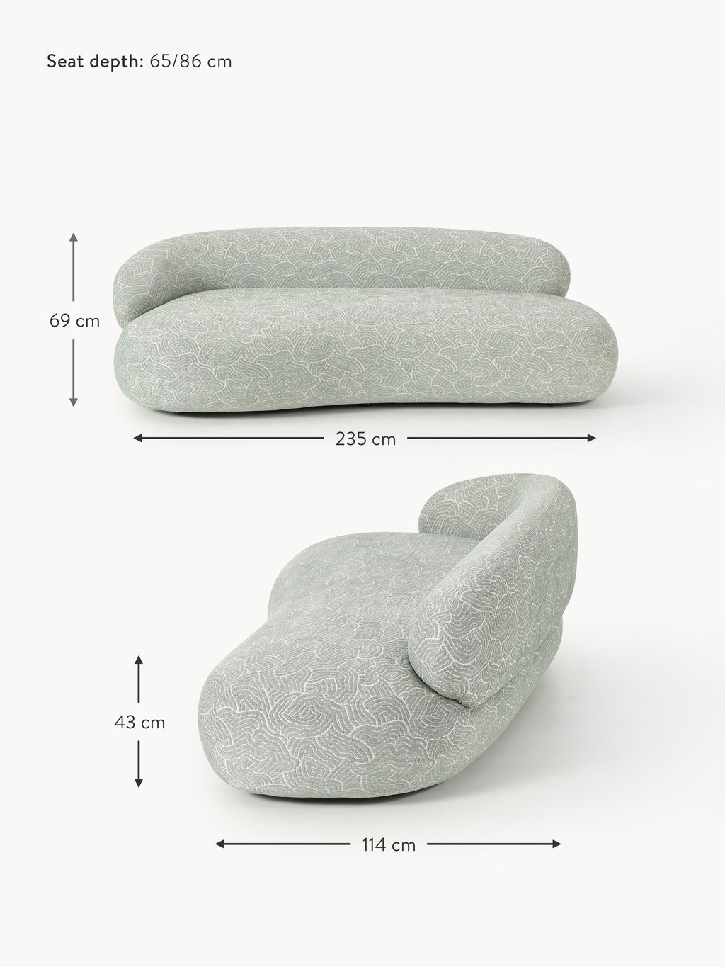 Alba Sofa (3-seater)