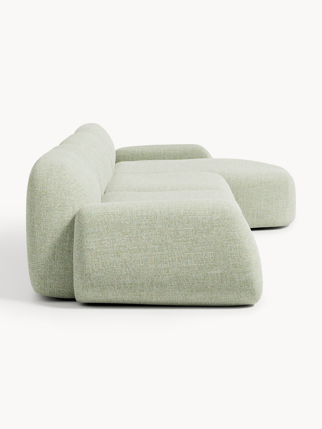 Wolke Modular Bouclé Corner Sofa (4-seater)