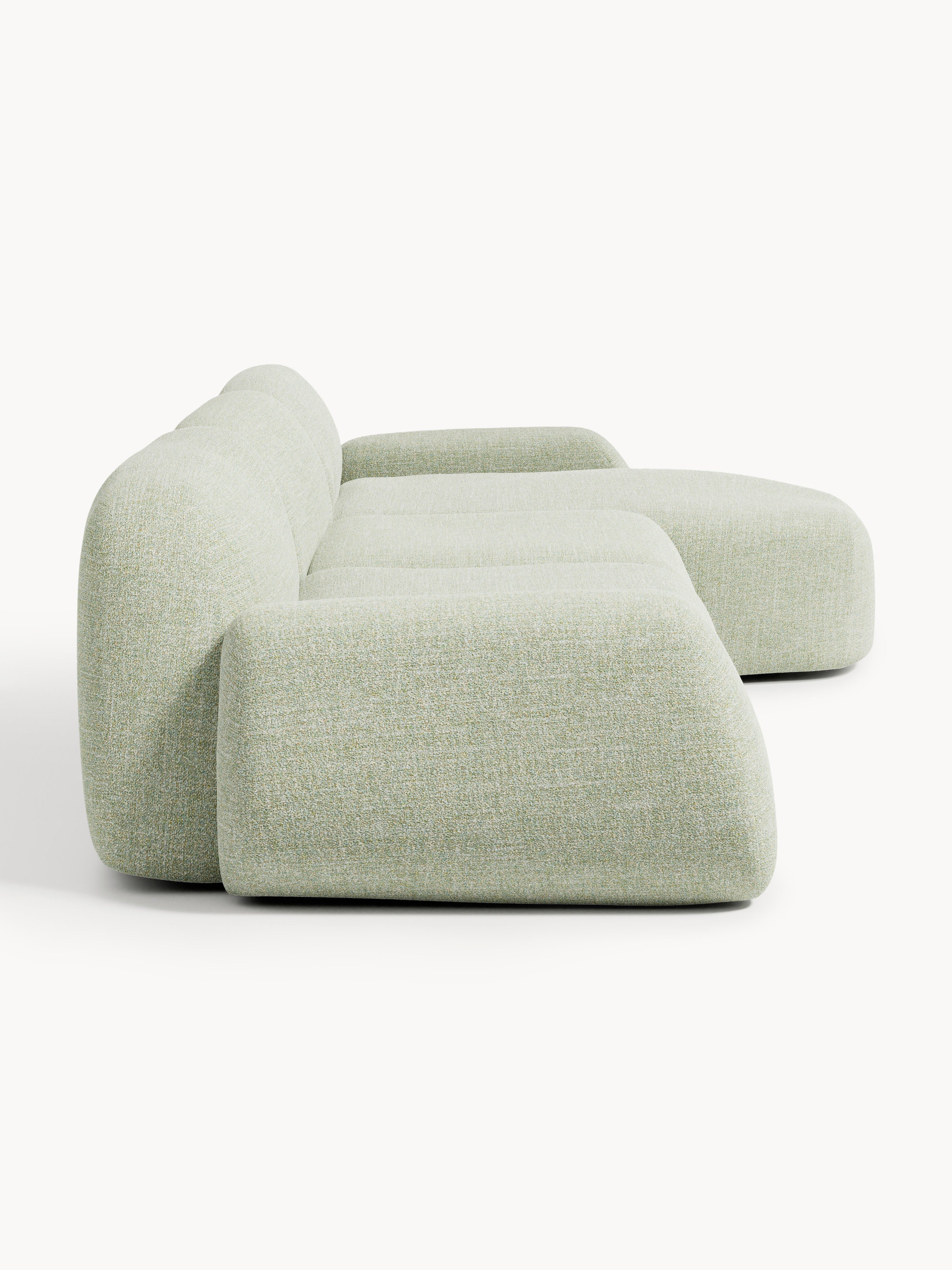 Wolke Modular Bouclé Corner Sofa (4-seater)
