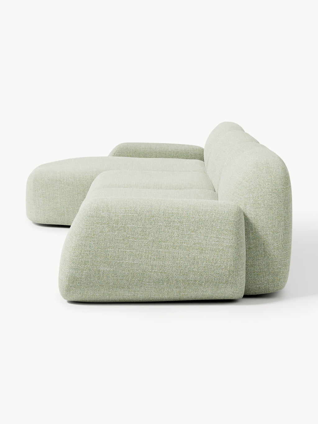 Wolke Modular Bouclé Corner Sofa (4-seater)