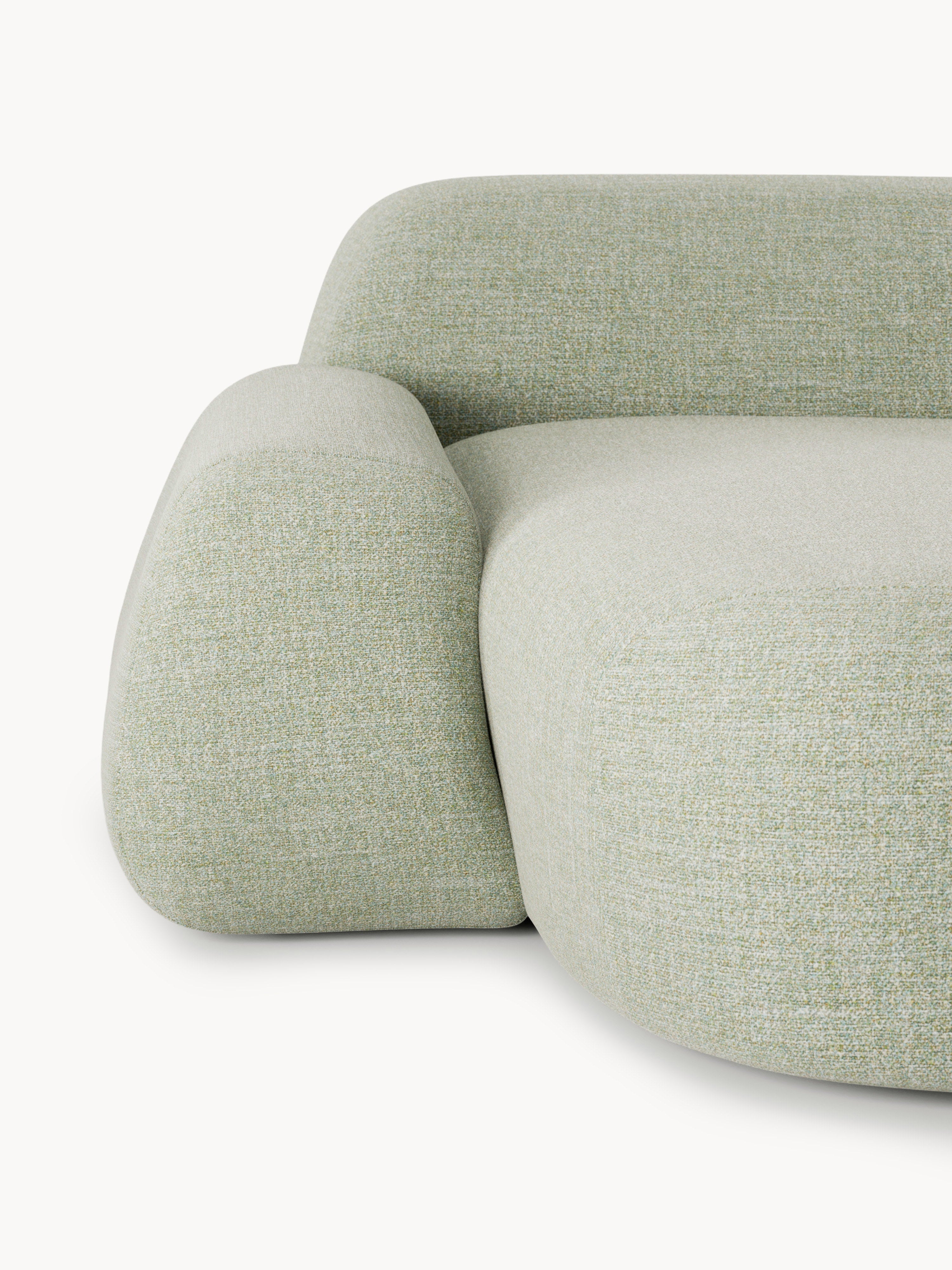 Wolke Modular Bouclé Corner Sofa (4-seater)
