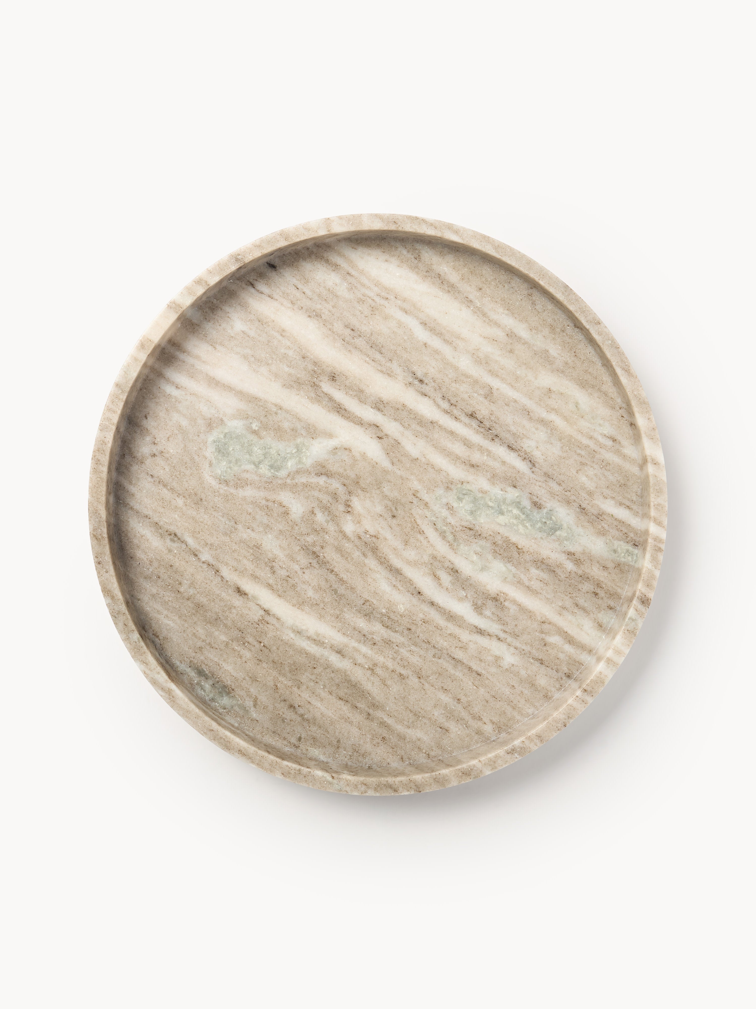 Venice Decorative Marble Tray, Ø 35 cm