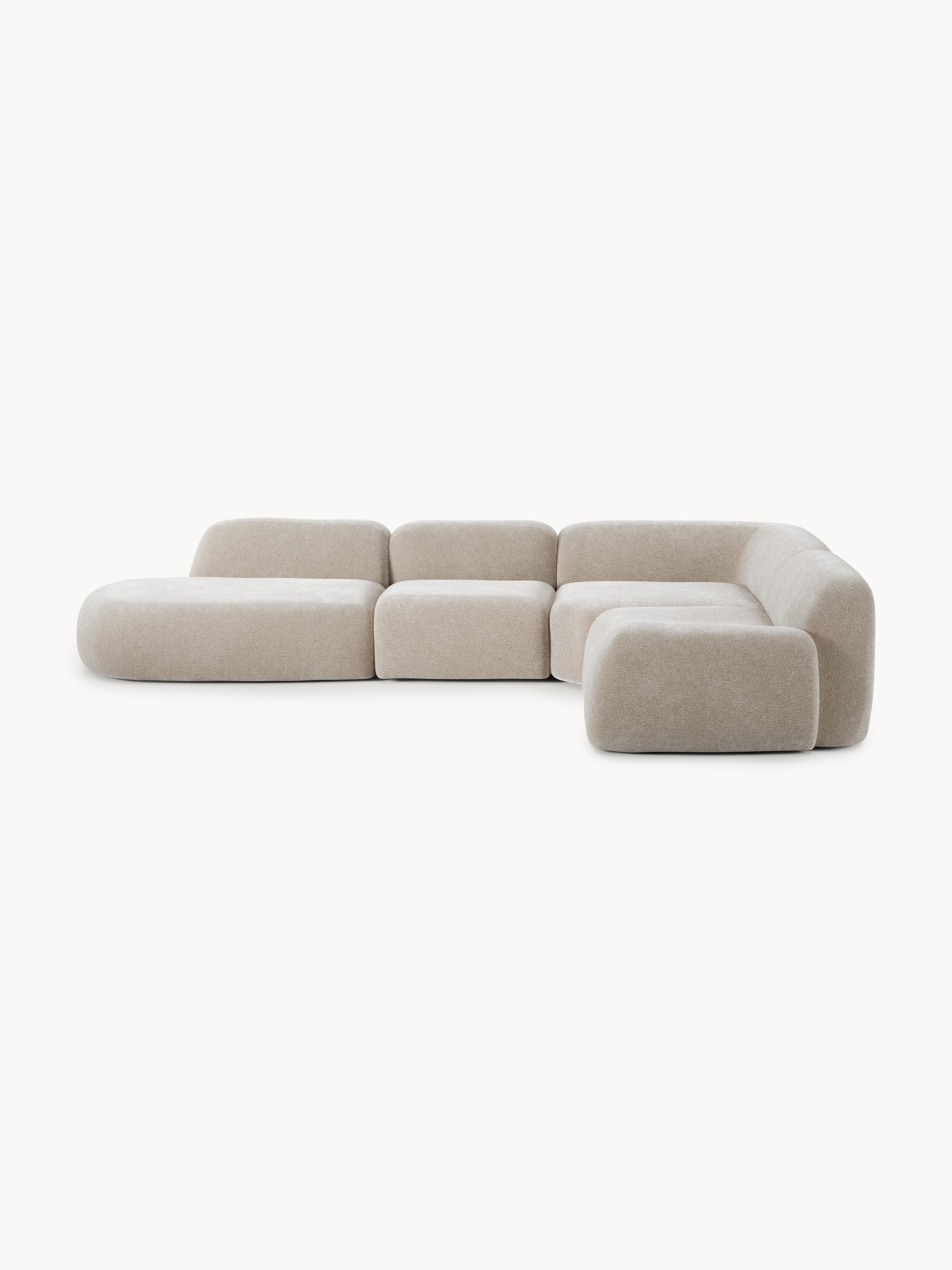 Gallery image 1 - XL Modular Corner Sofa Wolke with Chaise End