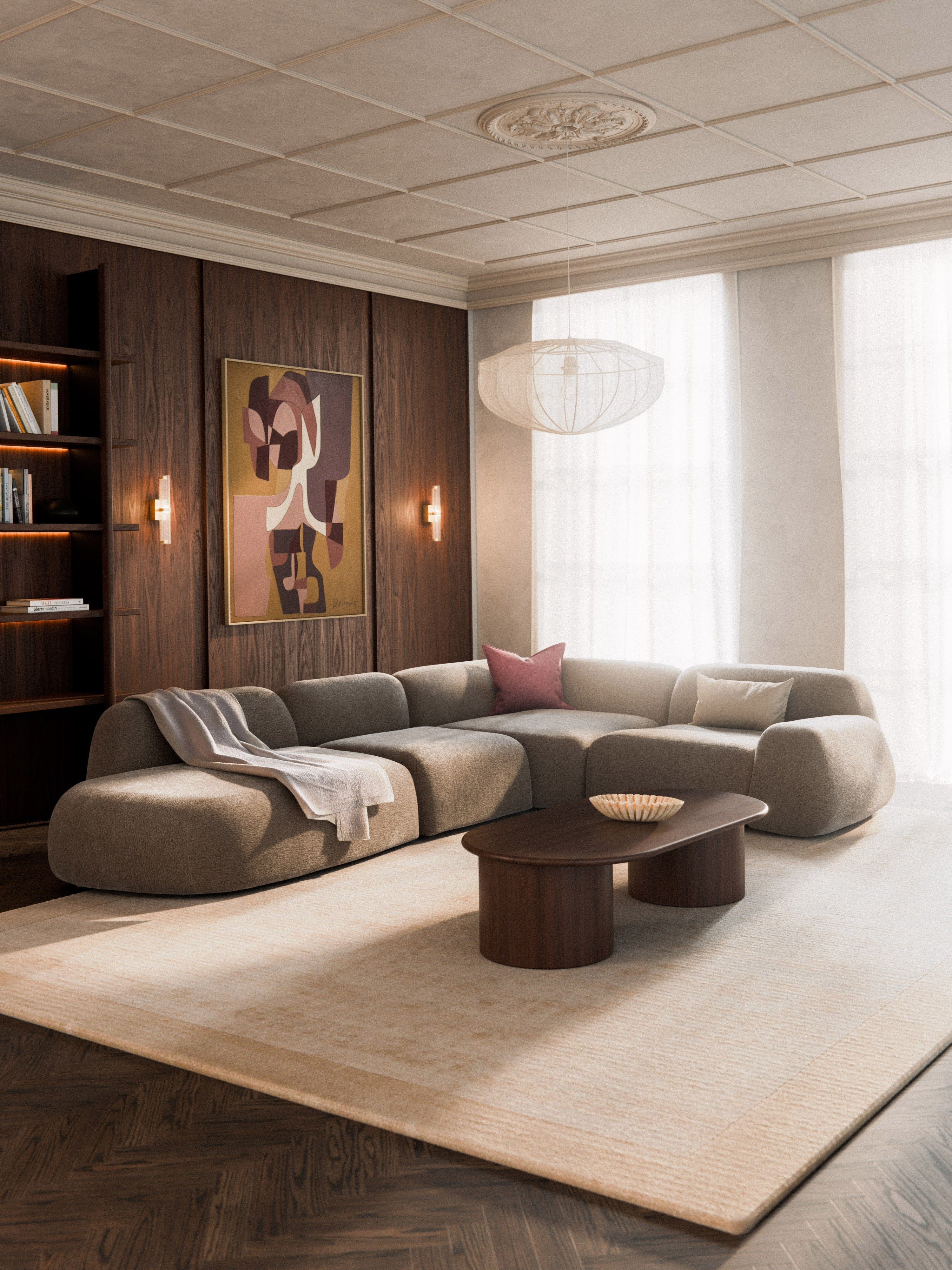 Wolke XL Modular Corner Sofa with Chaise End