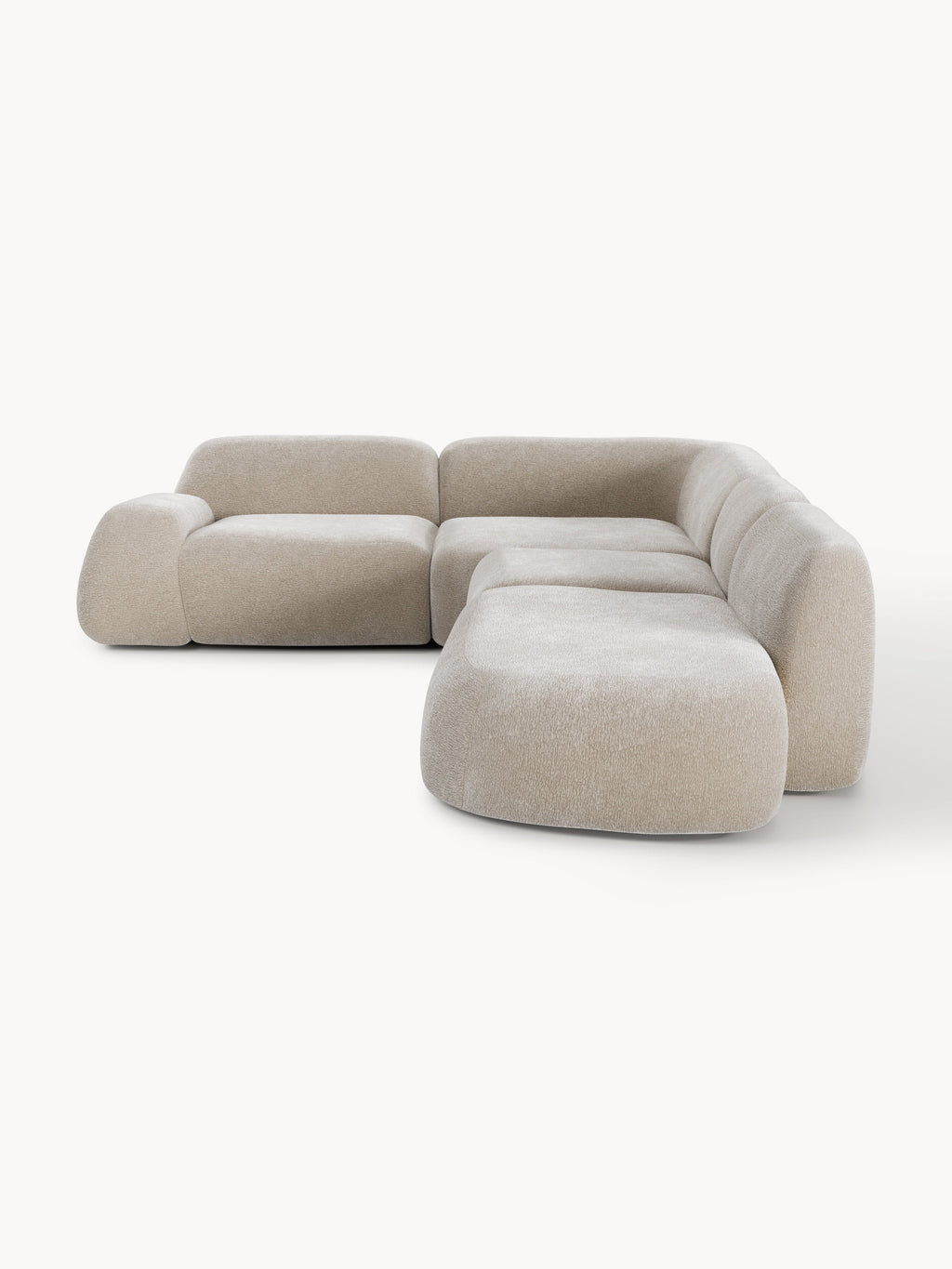 Wolke XL Modular Corner Sofa with Chaise End