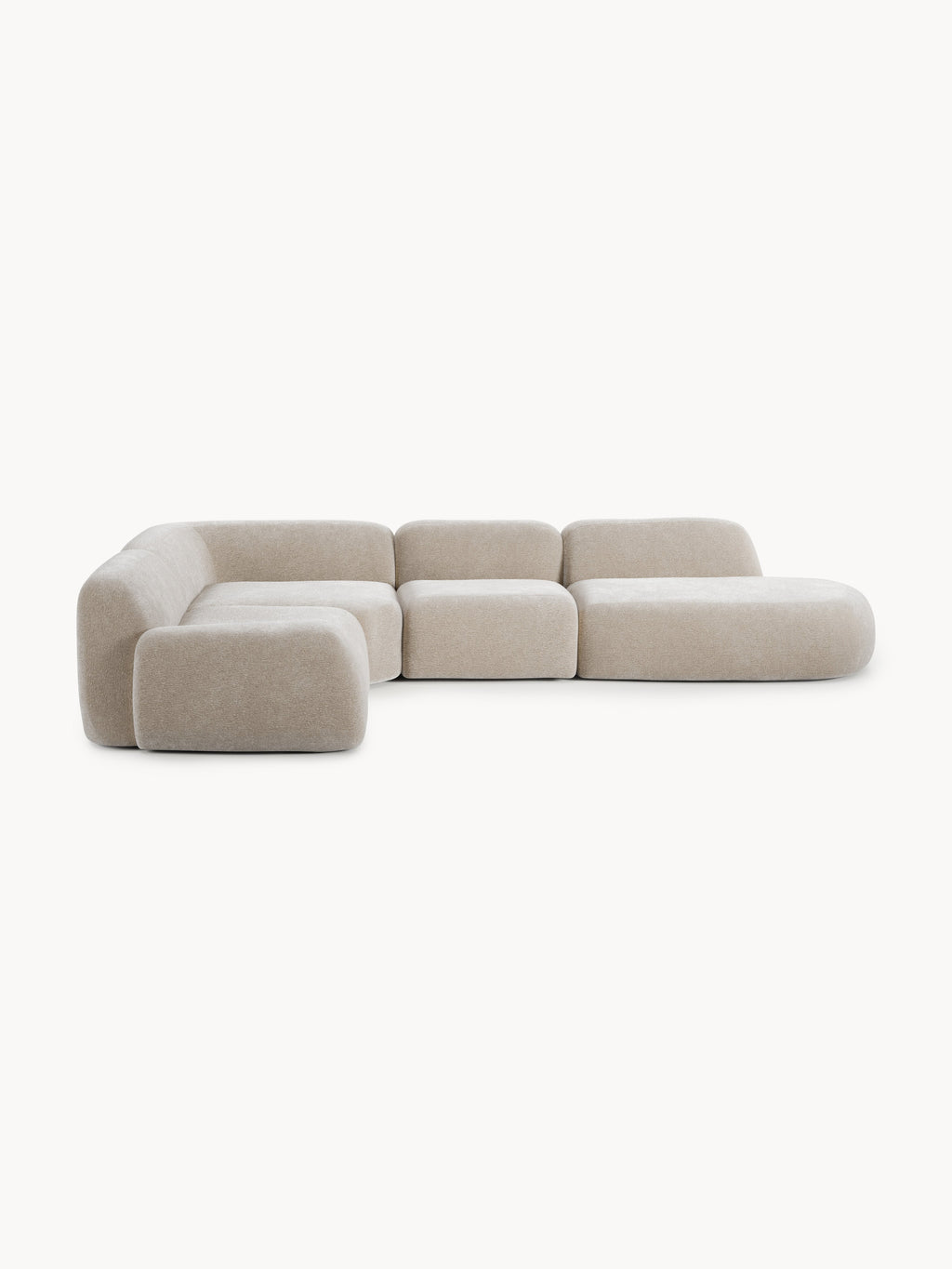 Wolke XL Modular Corner Sofa with Chaise End