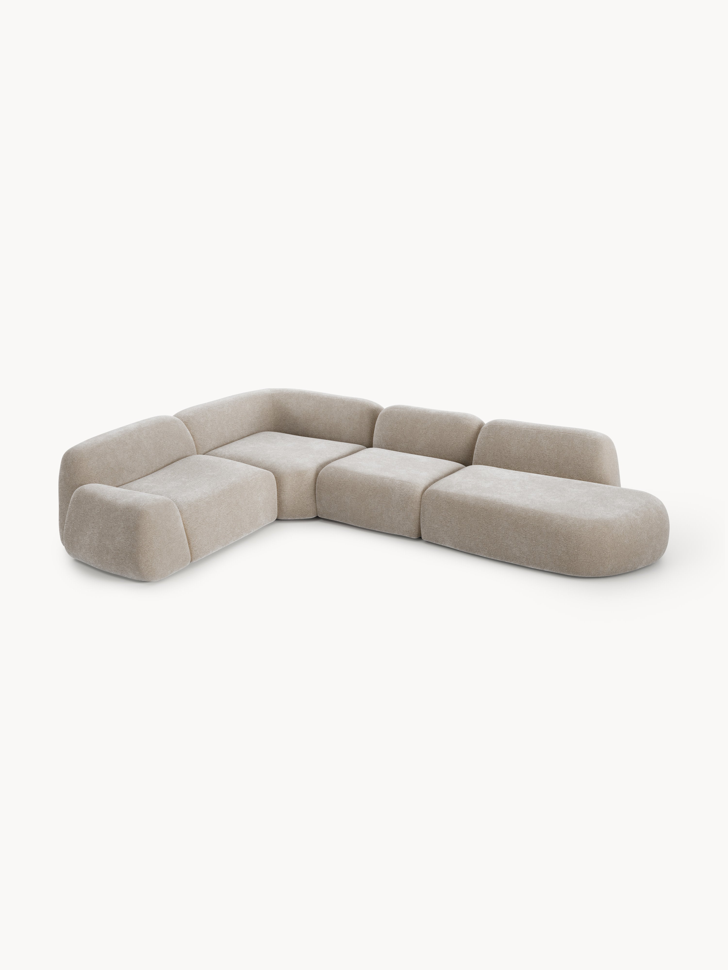Wolke XL Modular Corner Sofa with Chaise End