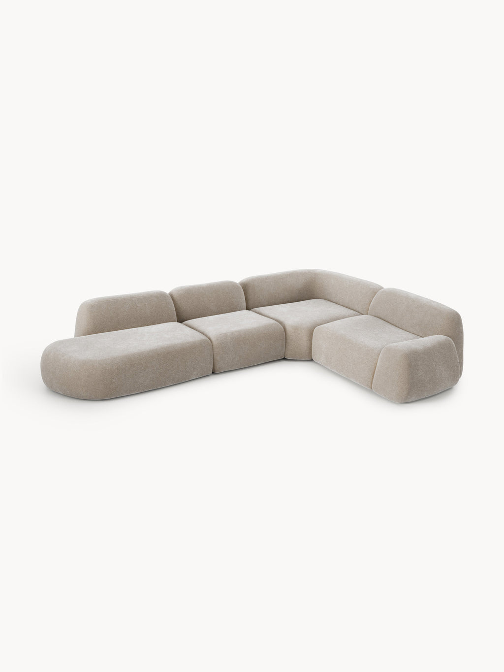Wolke XL Modular Corner Sofa with Chaise End