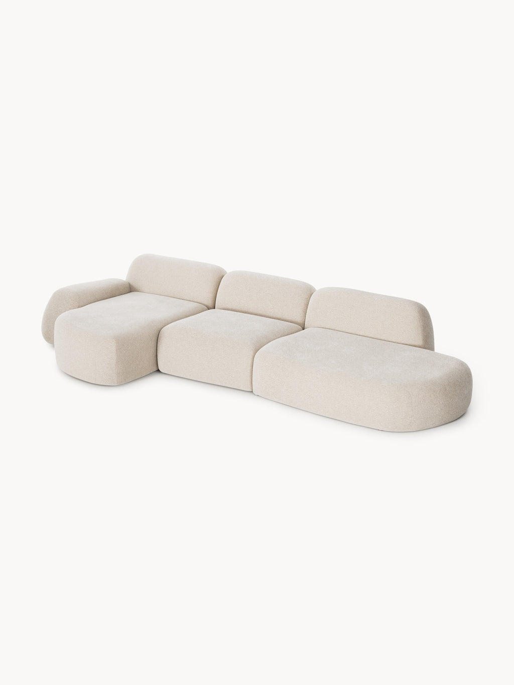 Wolke Modular Corner Sofa (4-seater) with Chaise End