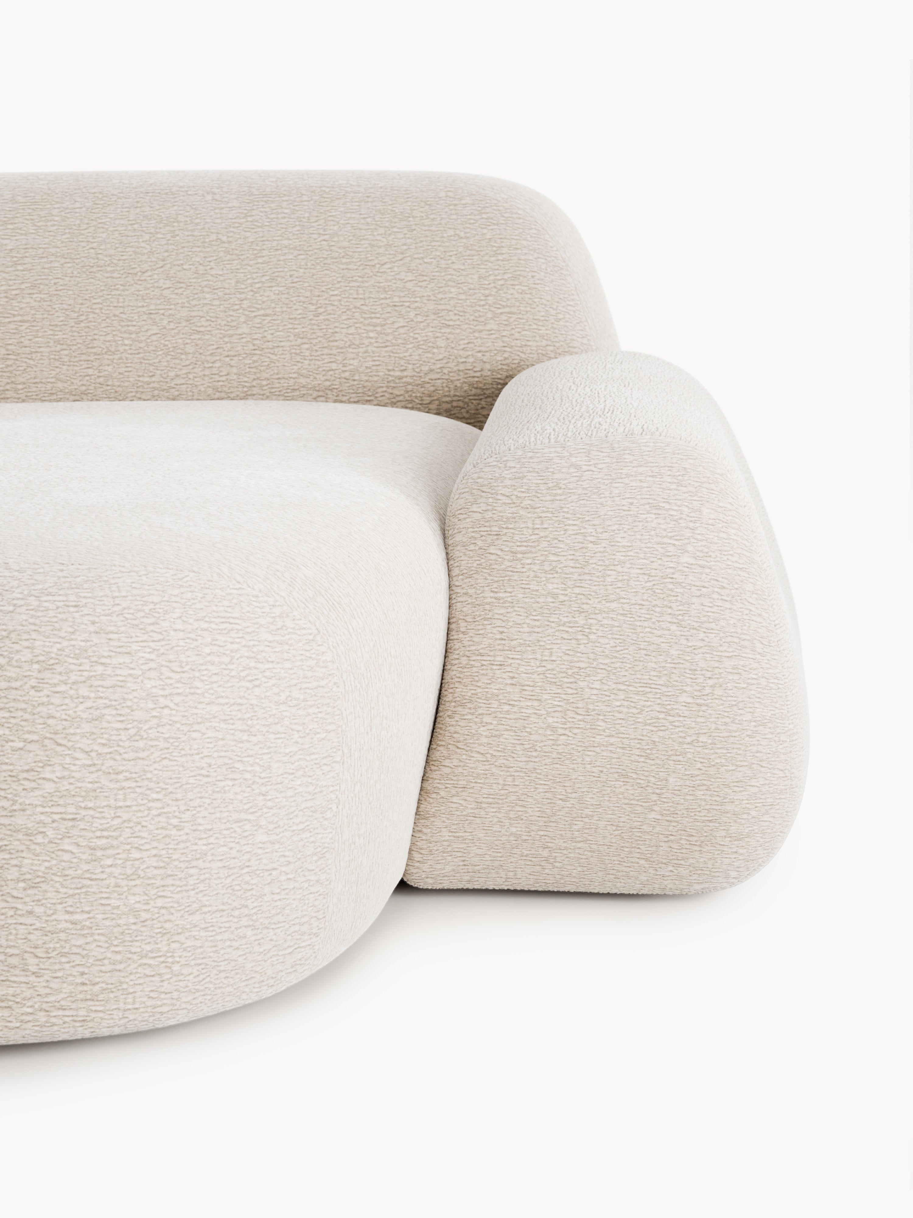 Wolke Modular Corner Sofa (4-seater) with Chaise End
