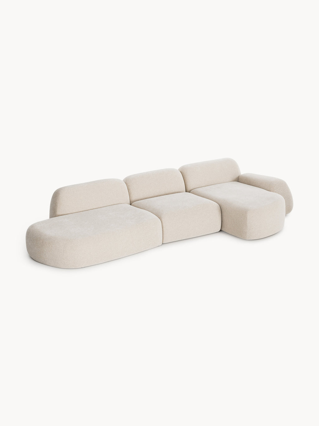 Wolke Modular Corner Sofa (4-seater) with Chaise End