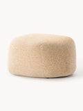 Gallery image 1 - Oval Bouclé Ottoman Wolke