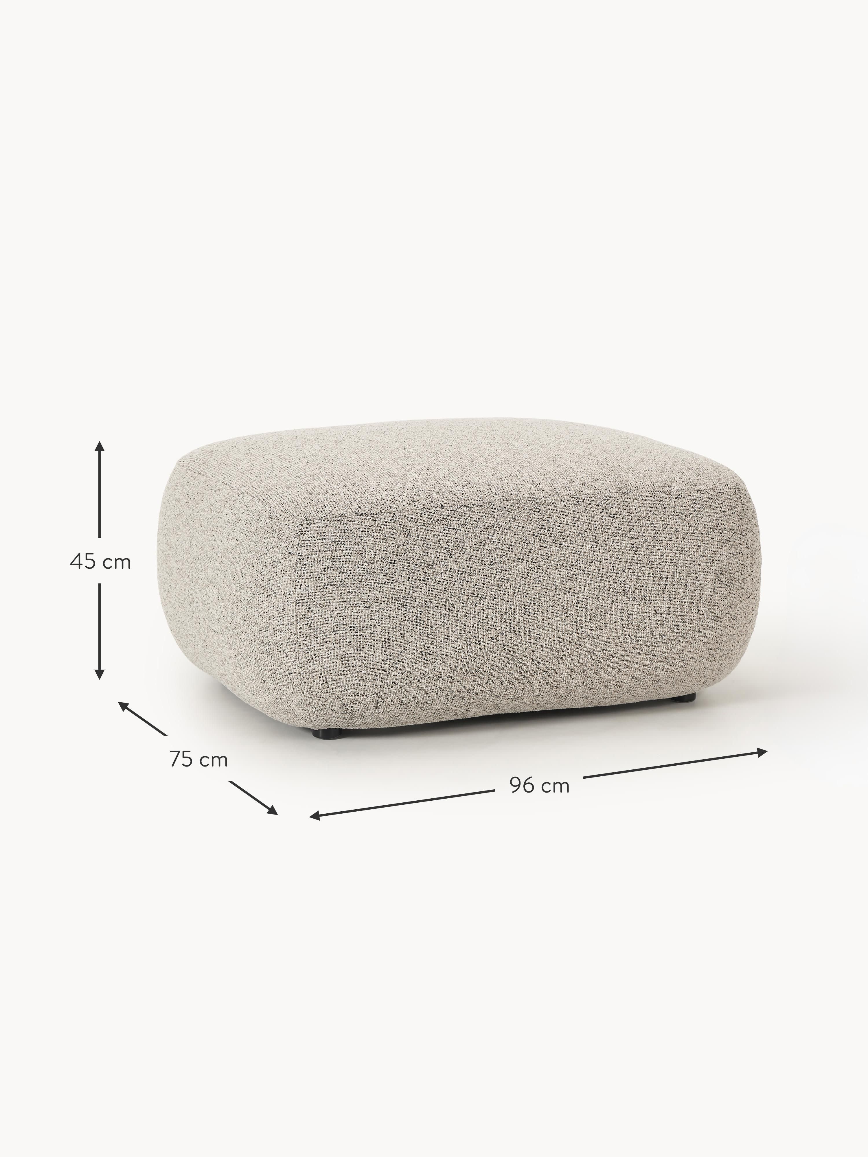Sofia Bouclé Ottoman