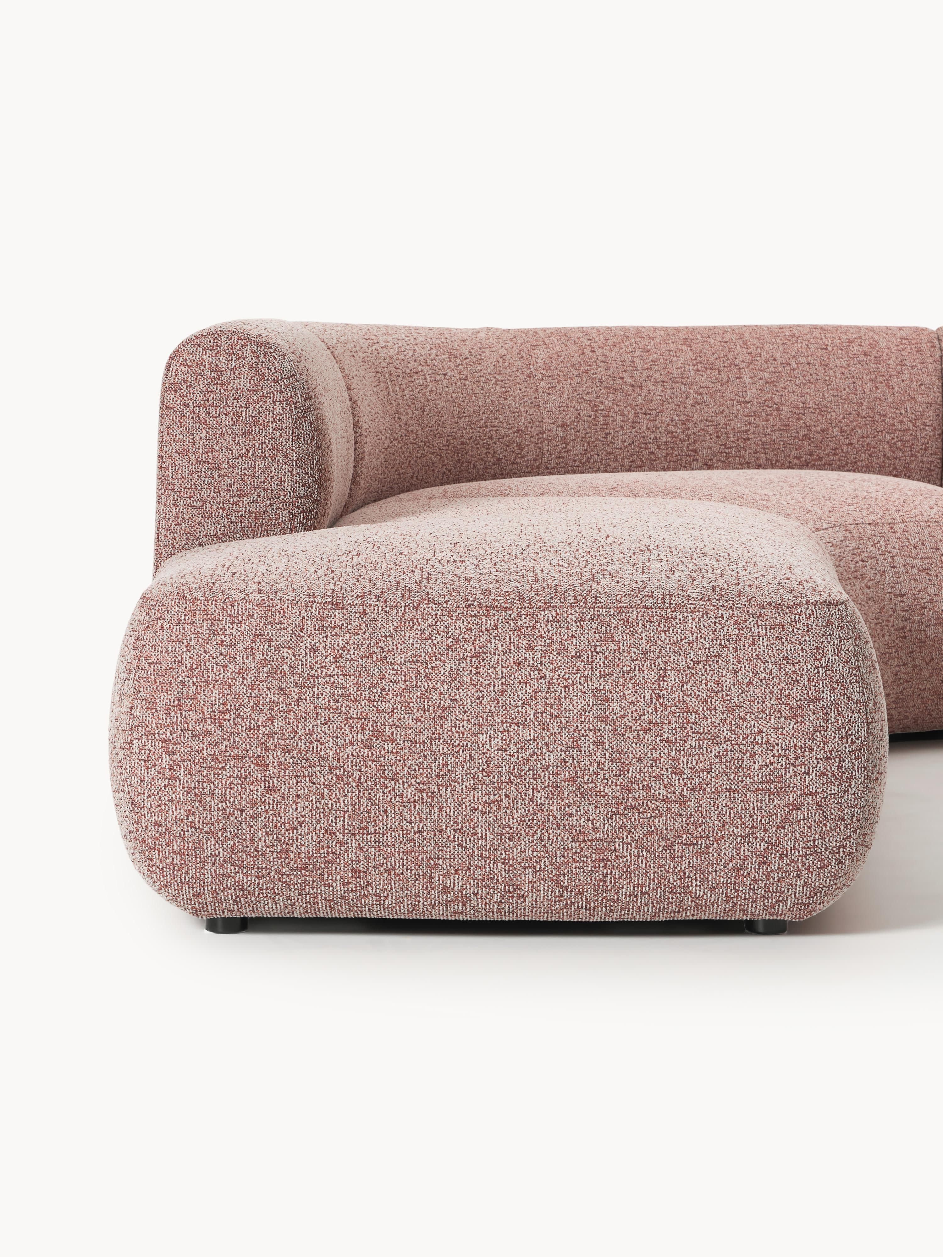 Sofia Modular Bouclé Corner Sofa (4-seater)