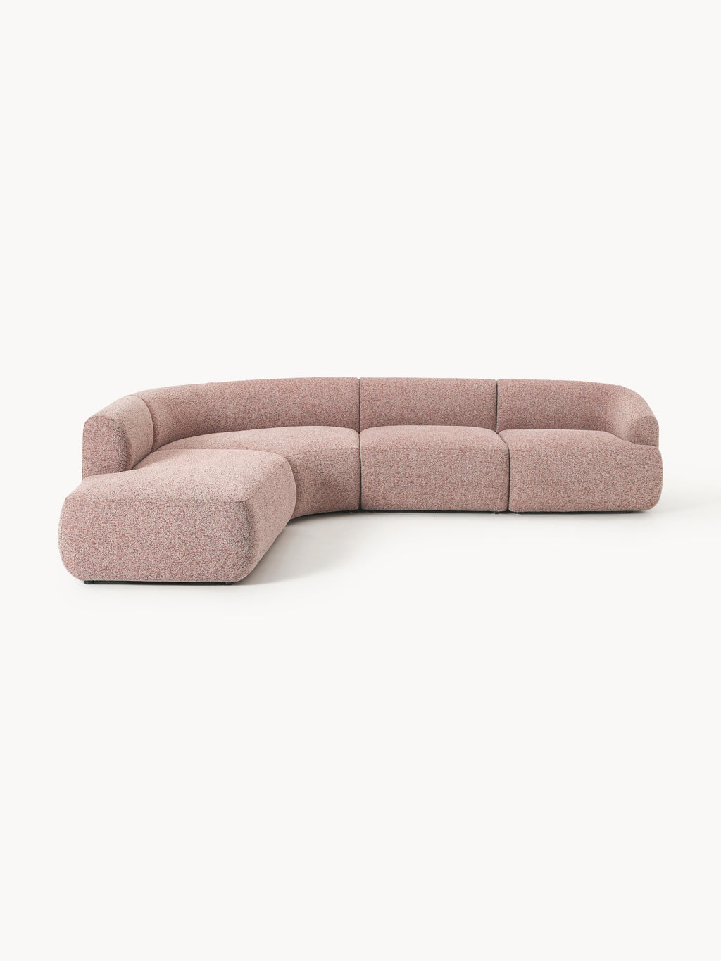Gallery image 1 - Modular Bouclé Corner Sofa Sofia (4-seater)