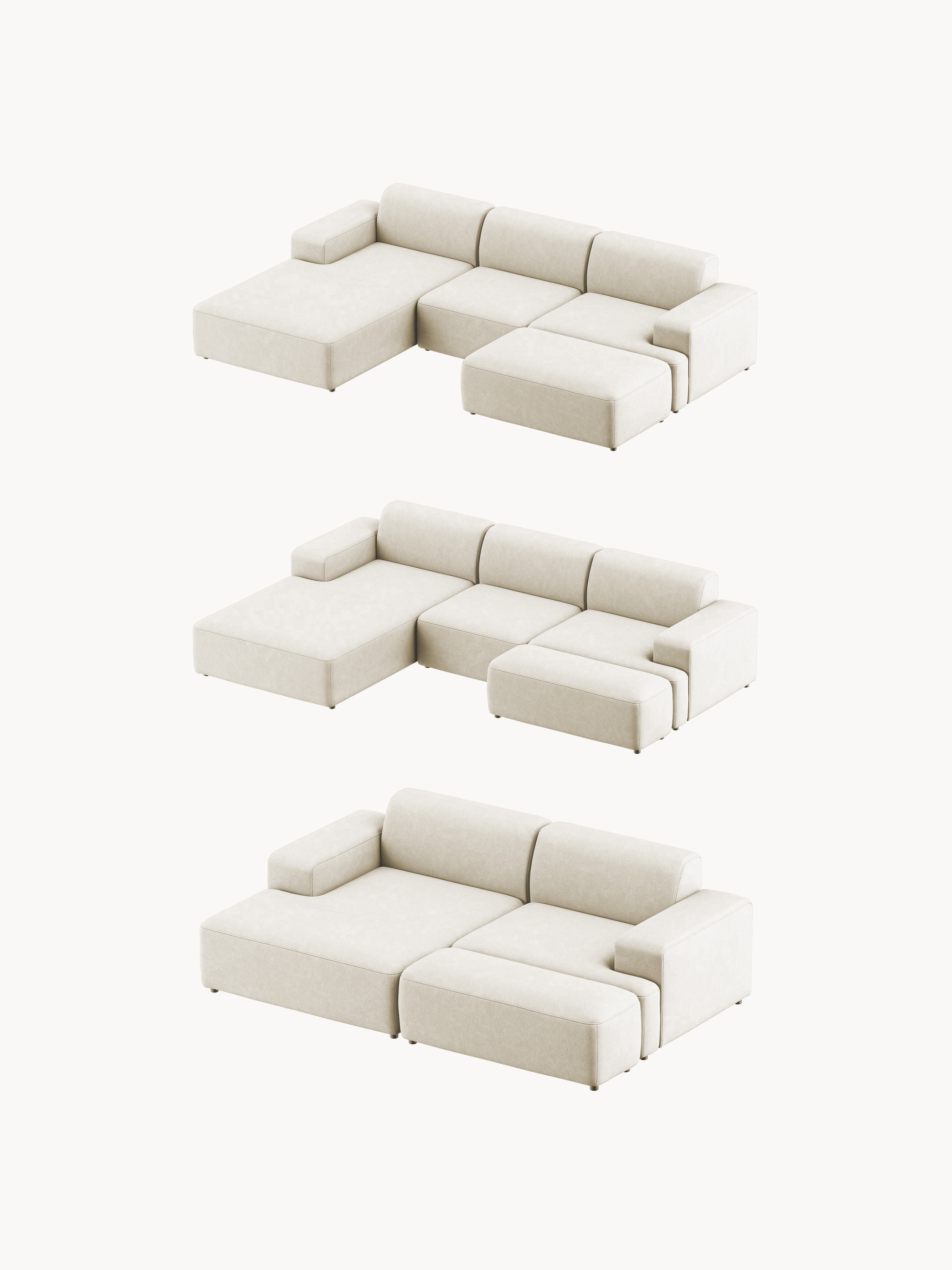 Melva Corner Sofa (3-seater)