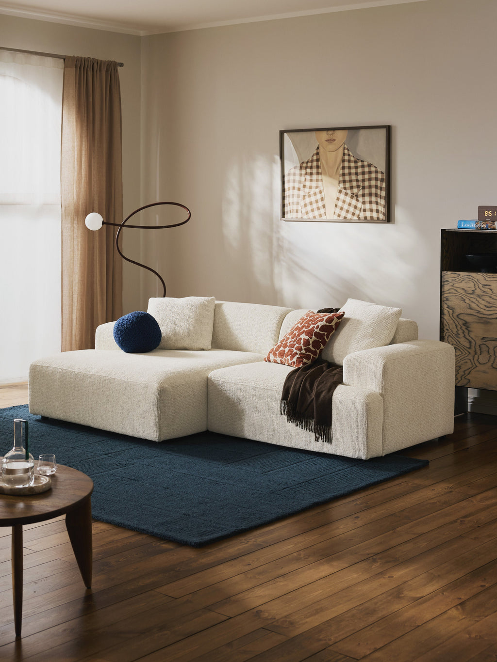 Melva Corner Sofa (3-seater)
