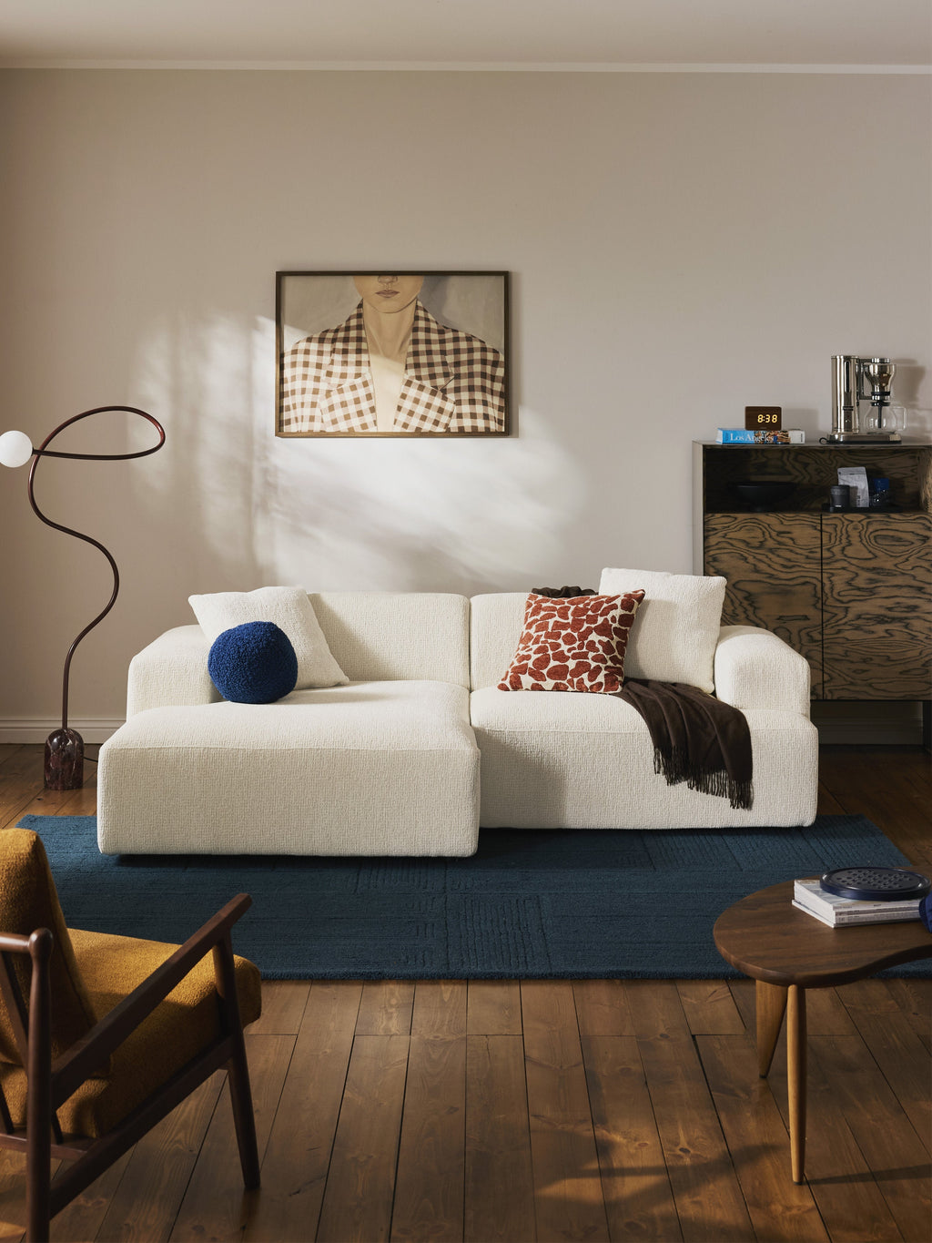 Melva Corner Sofa (3-seater)
