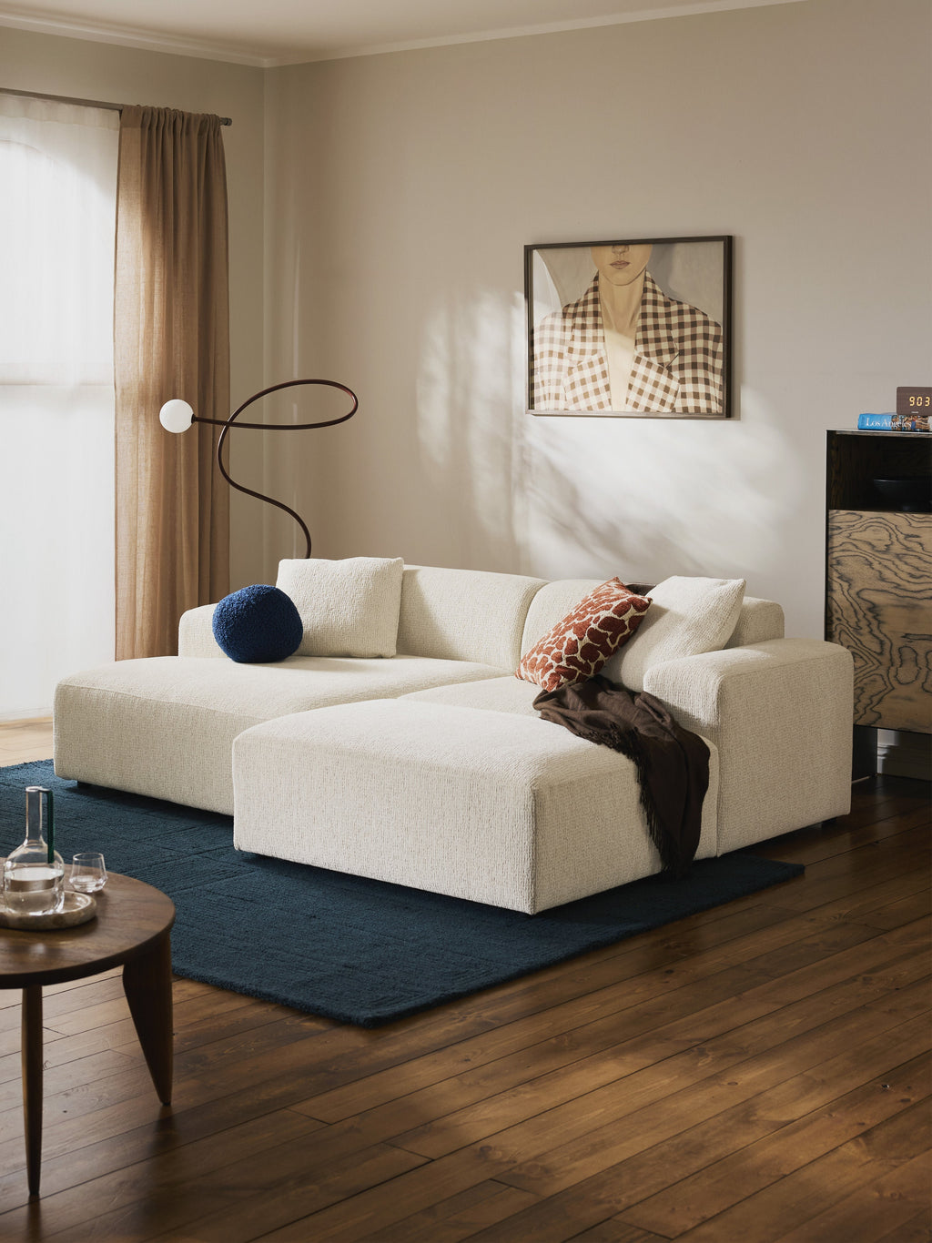 Melva Corner Sofa (3-seater)