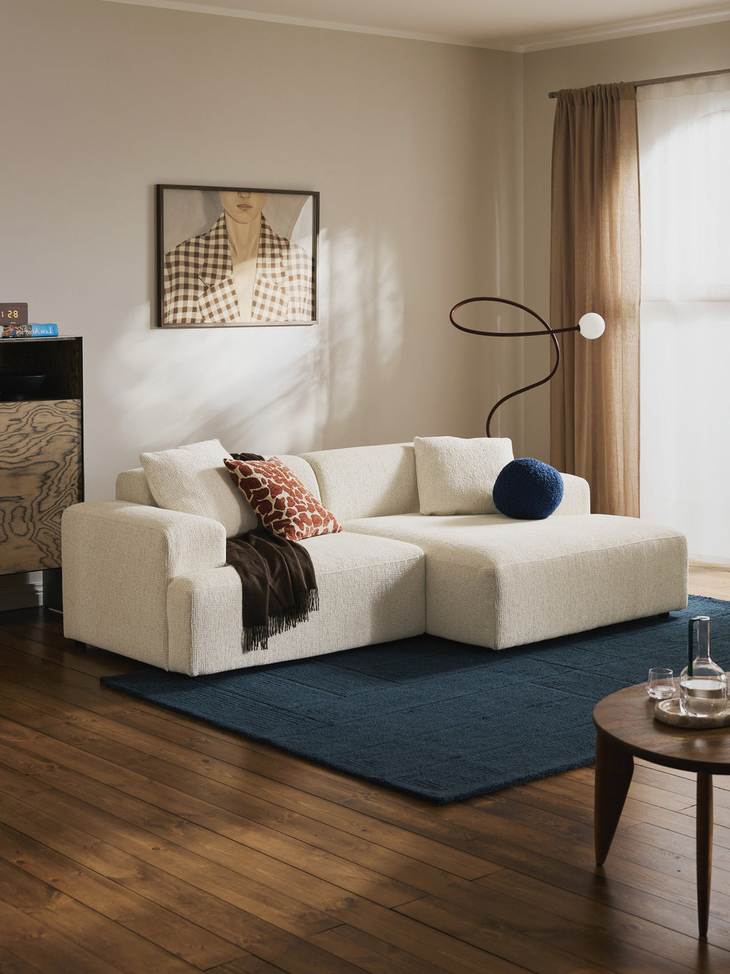 Melva Corner Sofa (3-seater)
