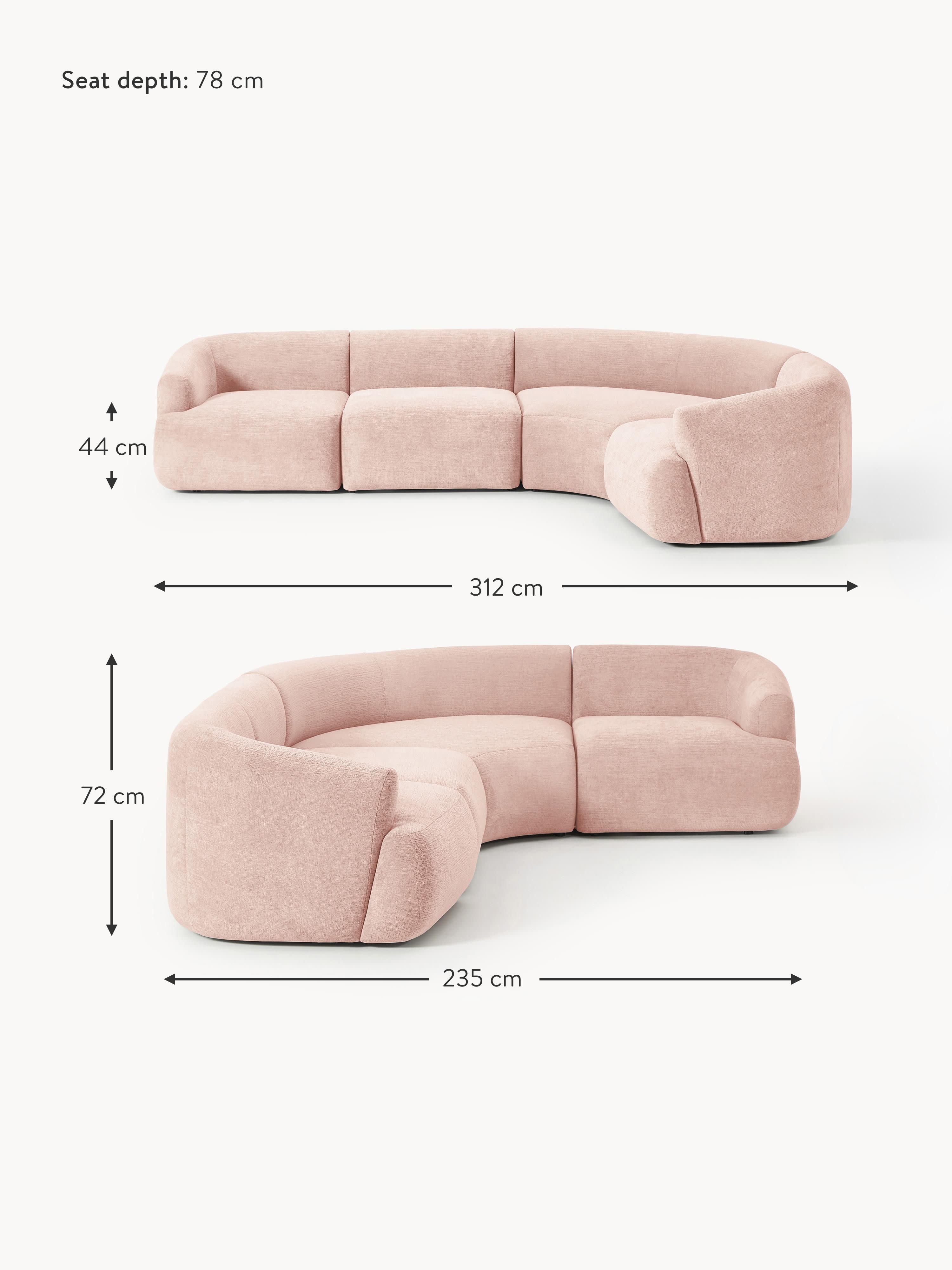Sofia Modular Corner Sofa (4-seater)