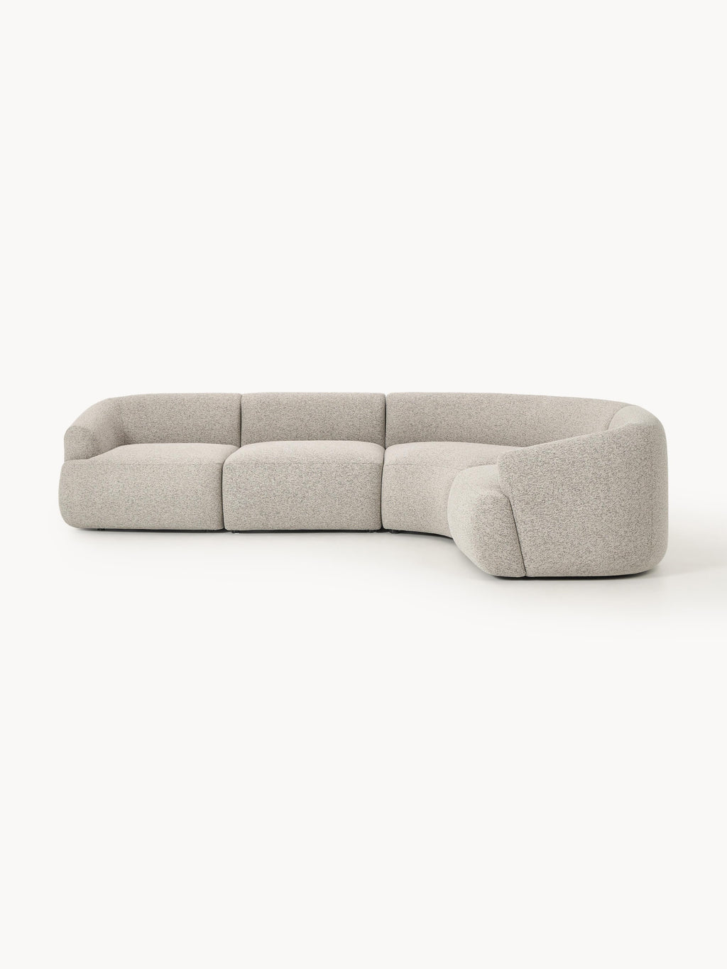 Gallery image 1 - Modular Bouclé Corner Sofa Sofia (4-seater)
