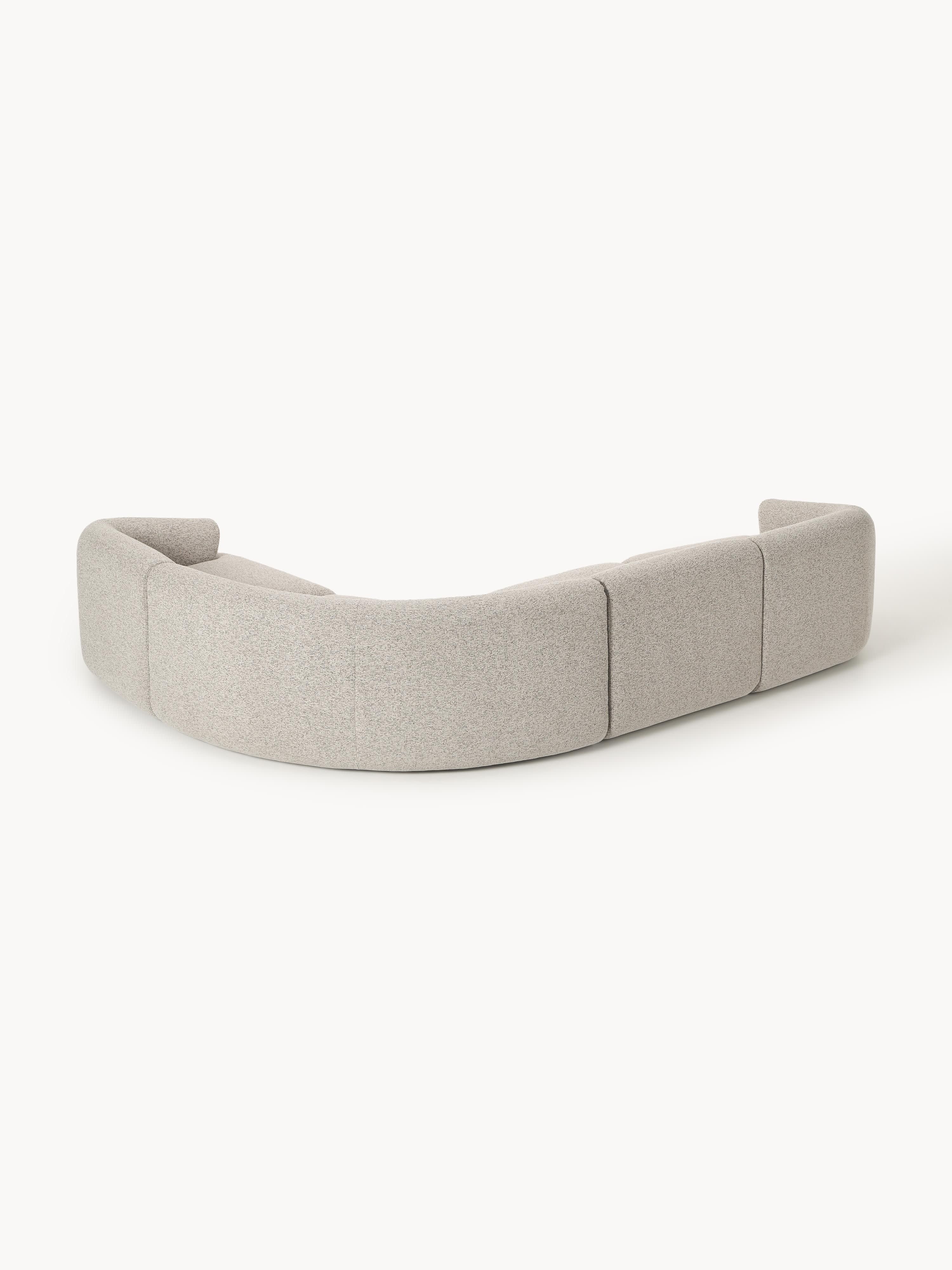 Sofia Modular Bouclé Corner Sofa (4-seater)
