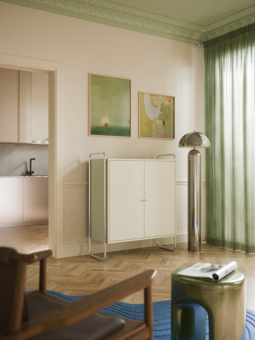 Robyn Metal Highboard
