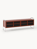 Gallery image 1 - Metal Lowboard Robyn with Glass Front