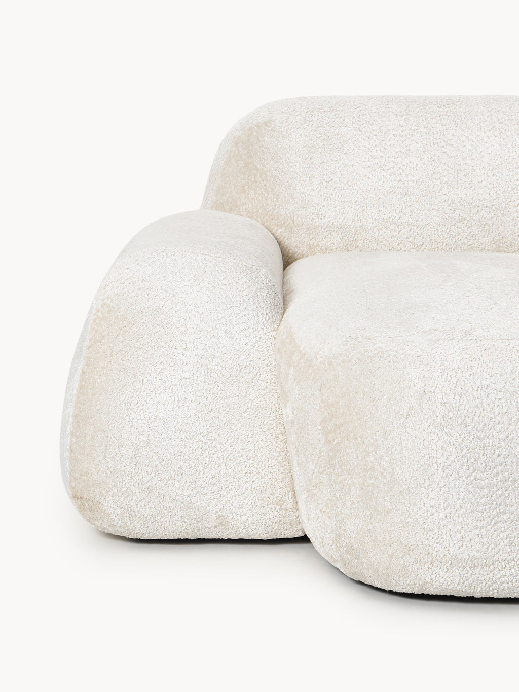 Wolke XL Teddy Bouclé Lounge Chair