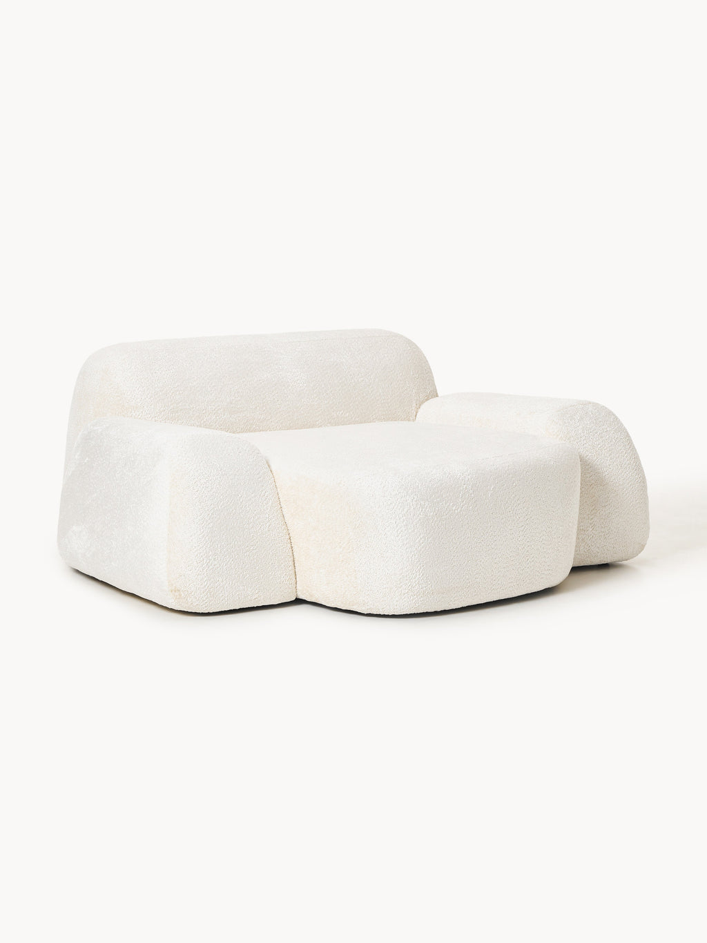 Gallery image 1 - XL Teddy Bouclé Lounge Chair Wolke