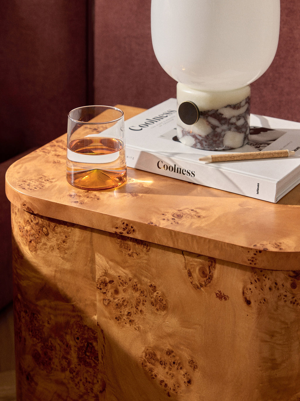 Tobia Wooden Bedside Table
