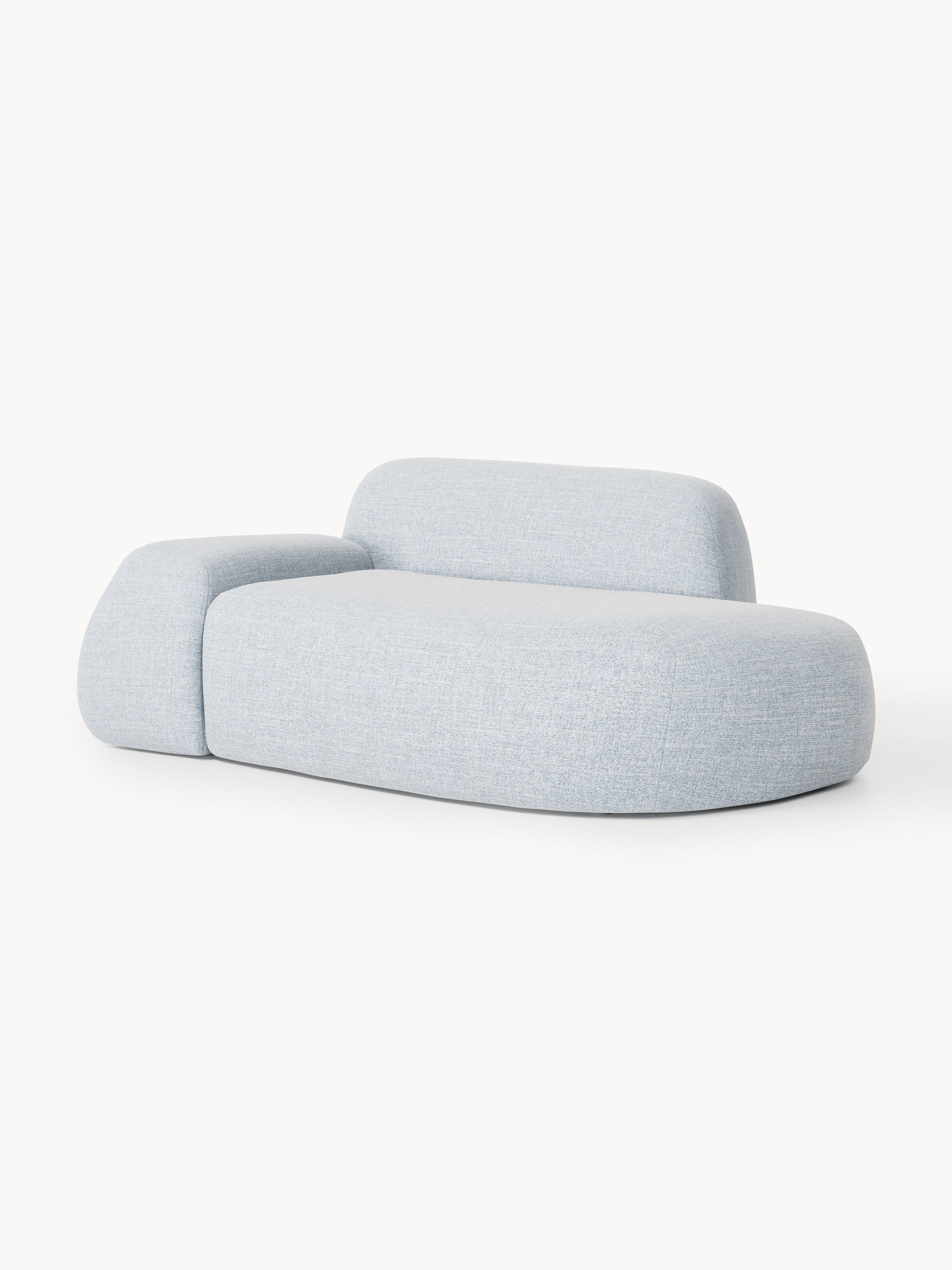 Wolke Bouclé Sofa (2-seater) with Chaise End