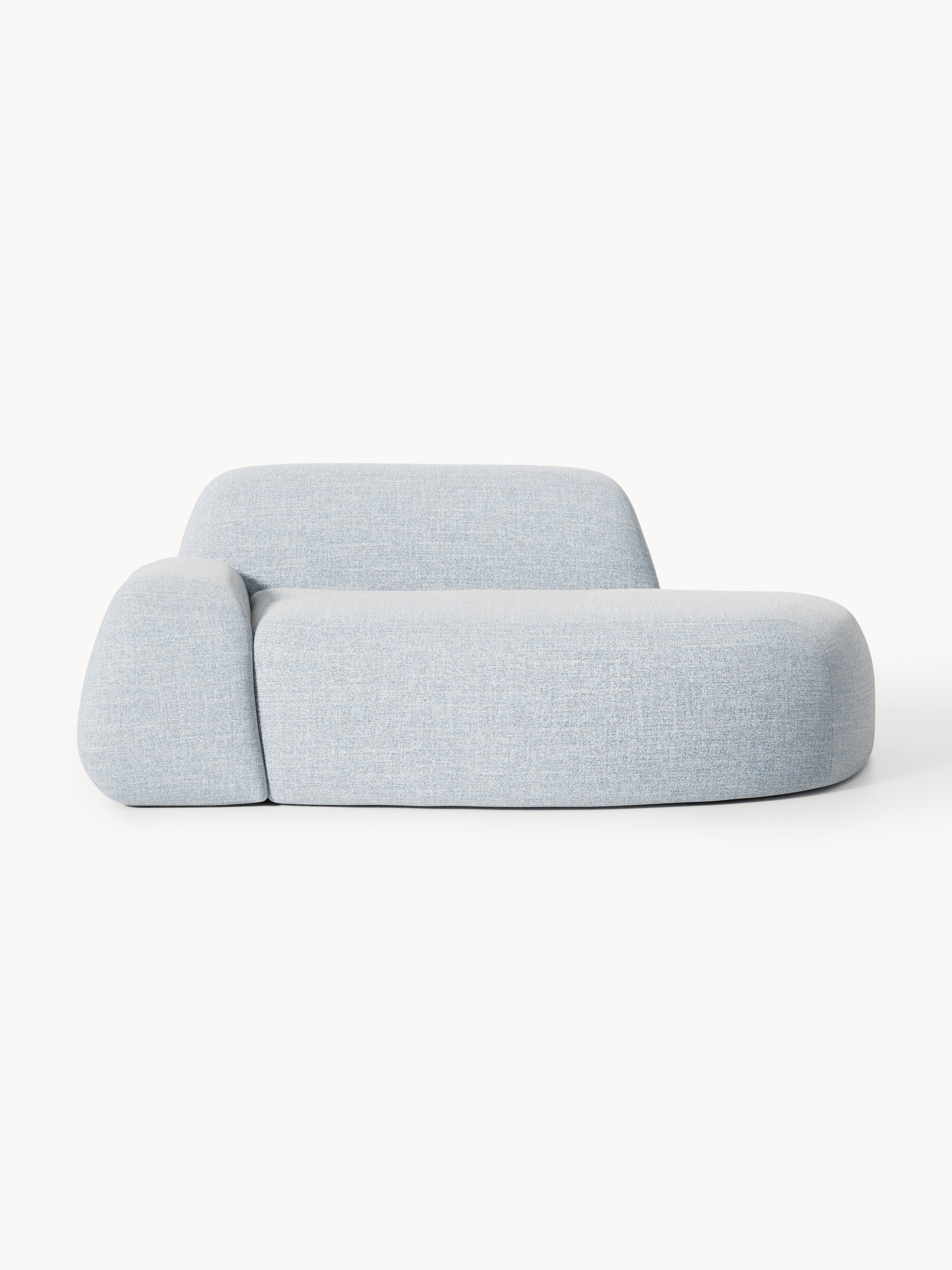 Wolke Bouclé Sofa (2-seater) with Chaise End