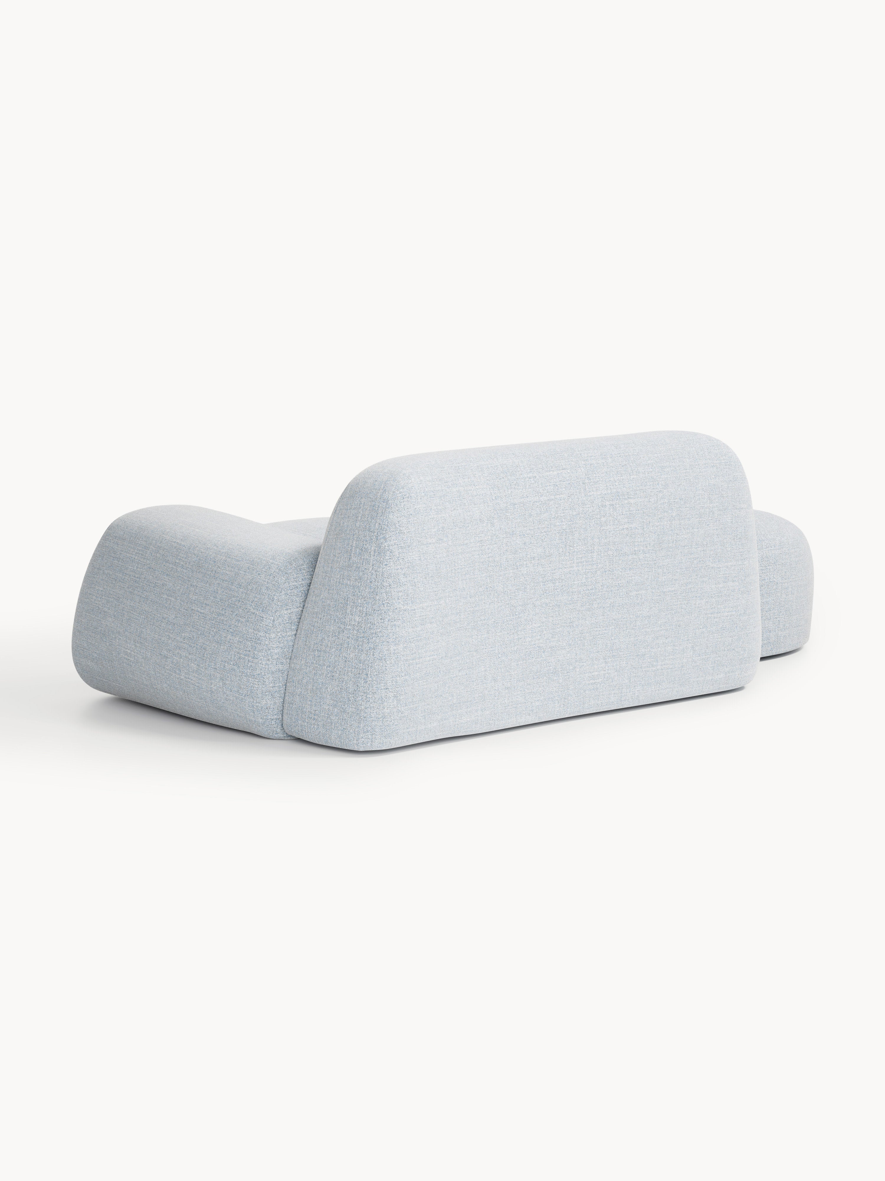 Wolke Bouclé Sofa (2-seater) with Chaise End