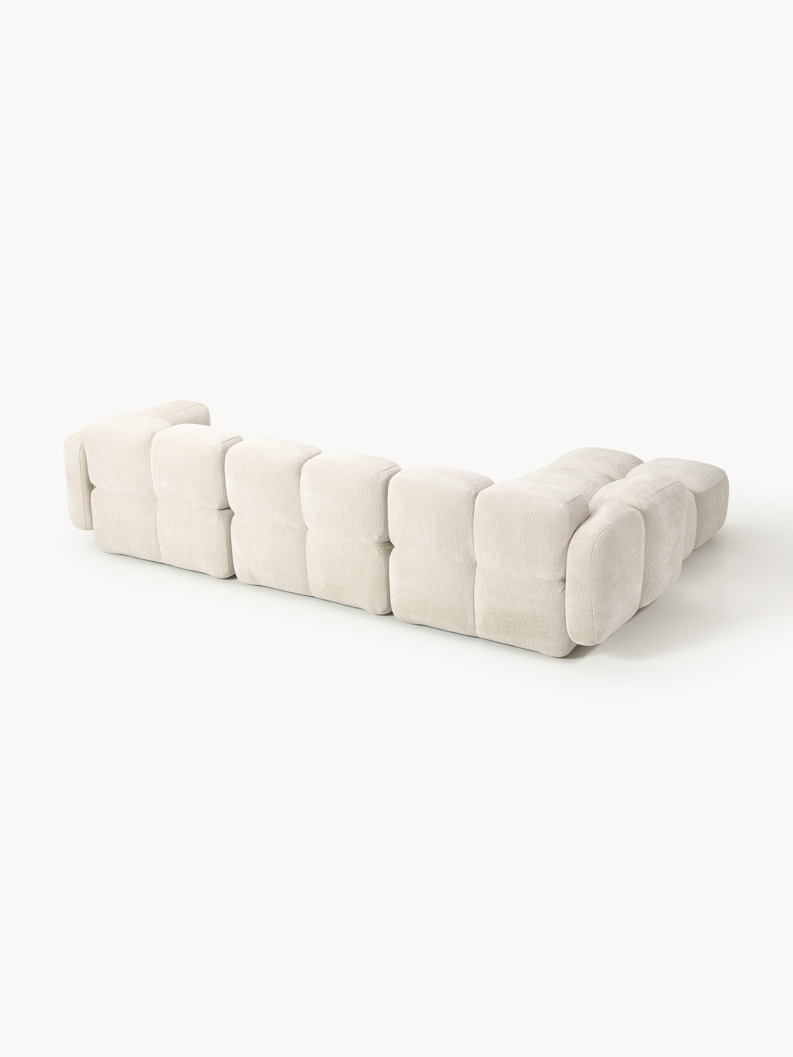 Tayla Modular Sofa (4-seater) with Ottoman (left/right)