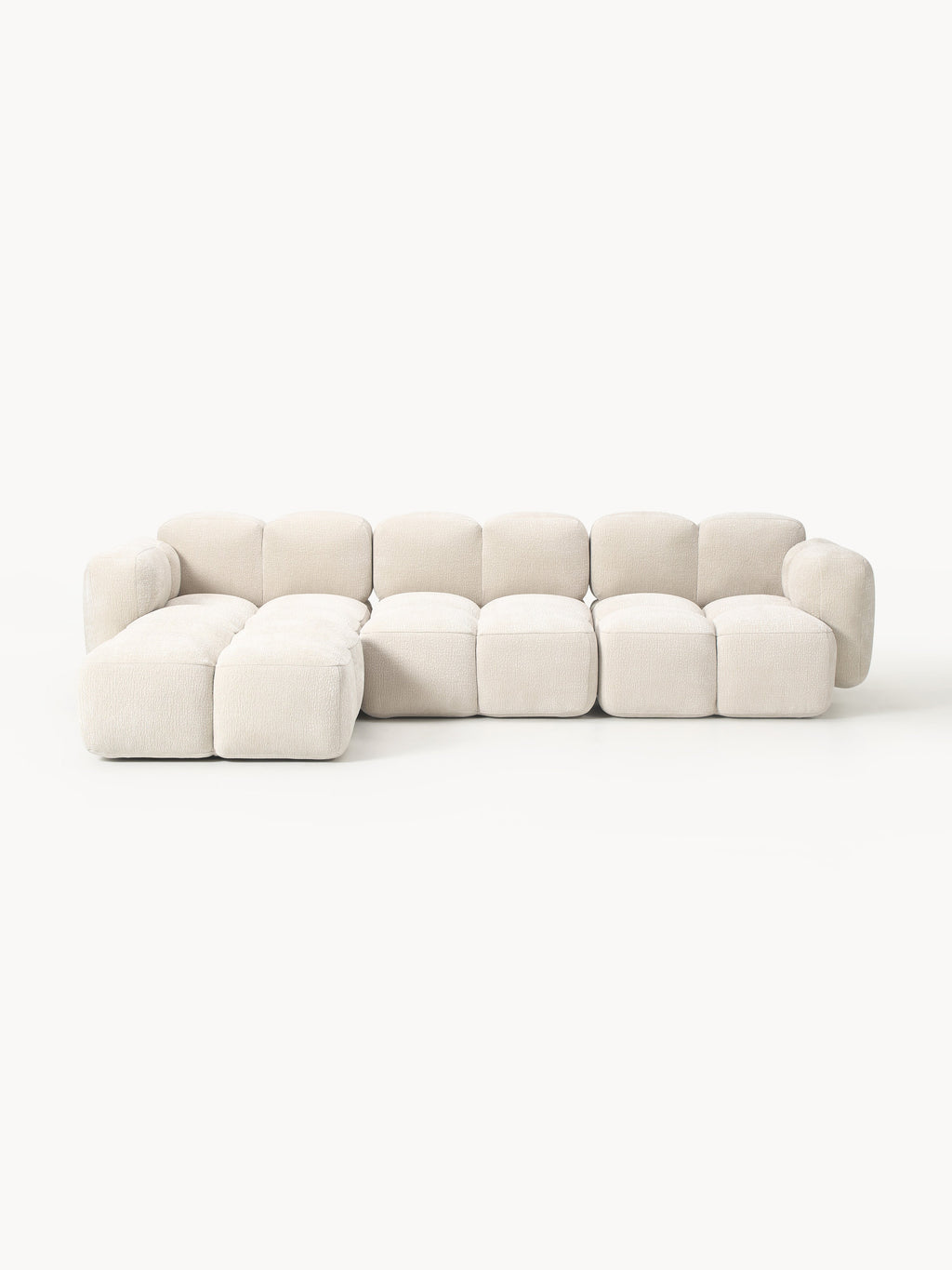 Tayla Modular Sofa (4-seater) with Ottoman (left/right)