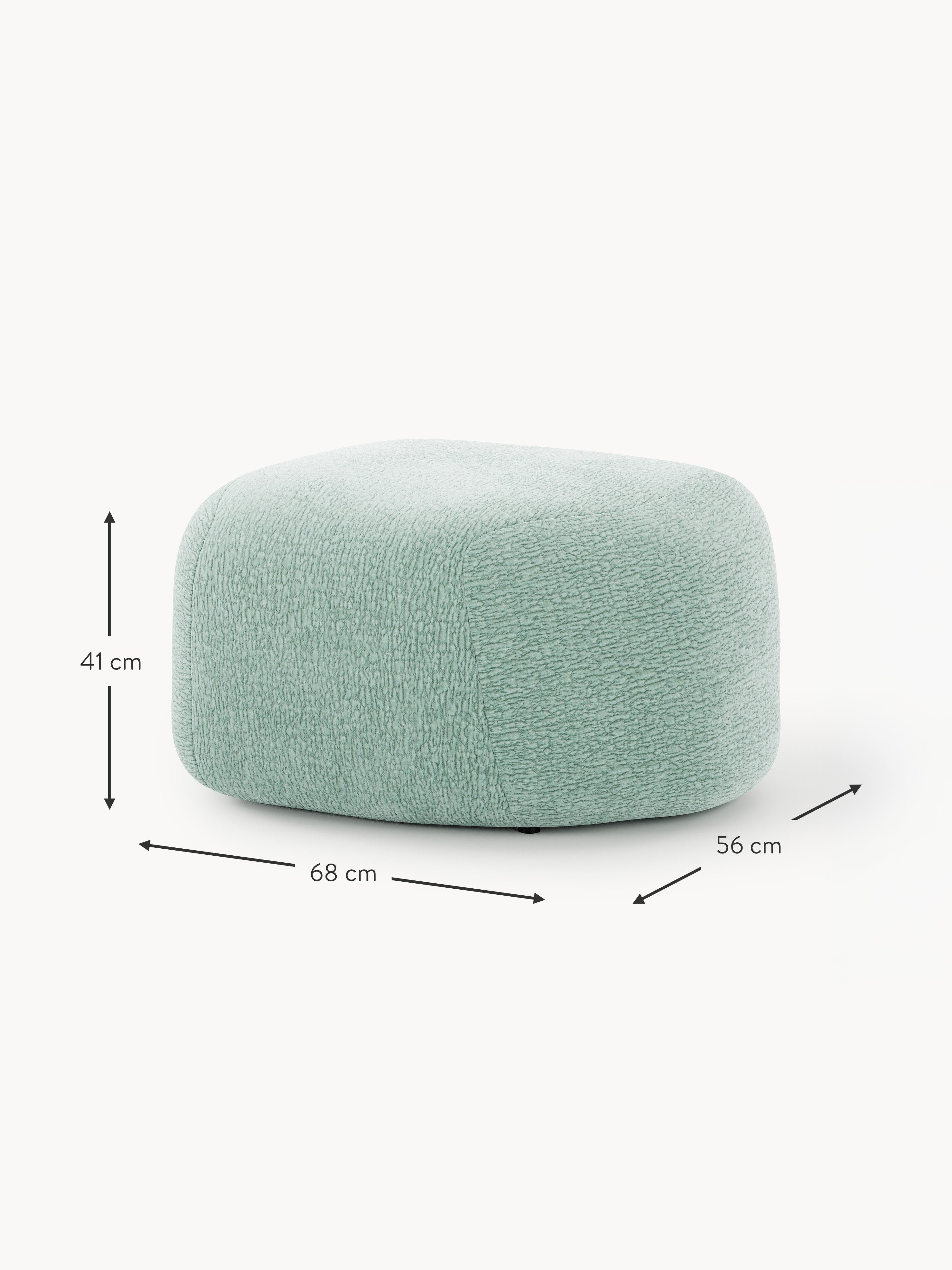 Wolke Oval Ottoman